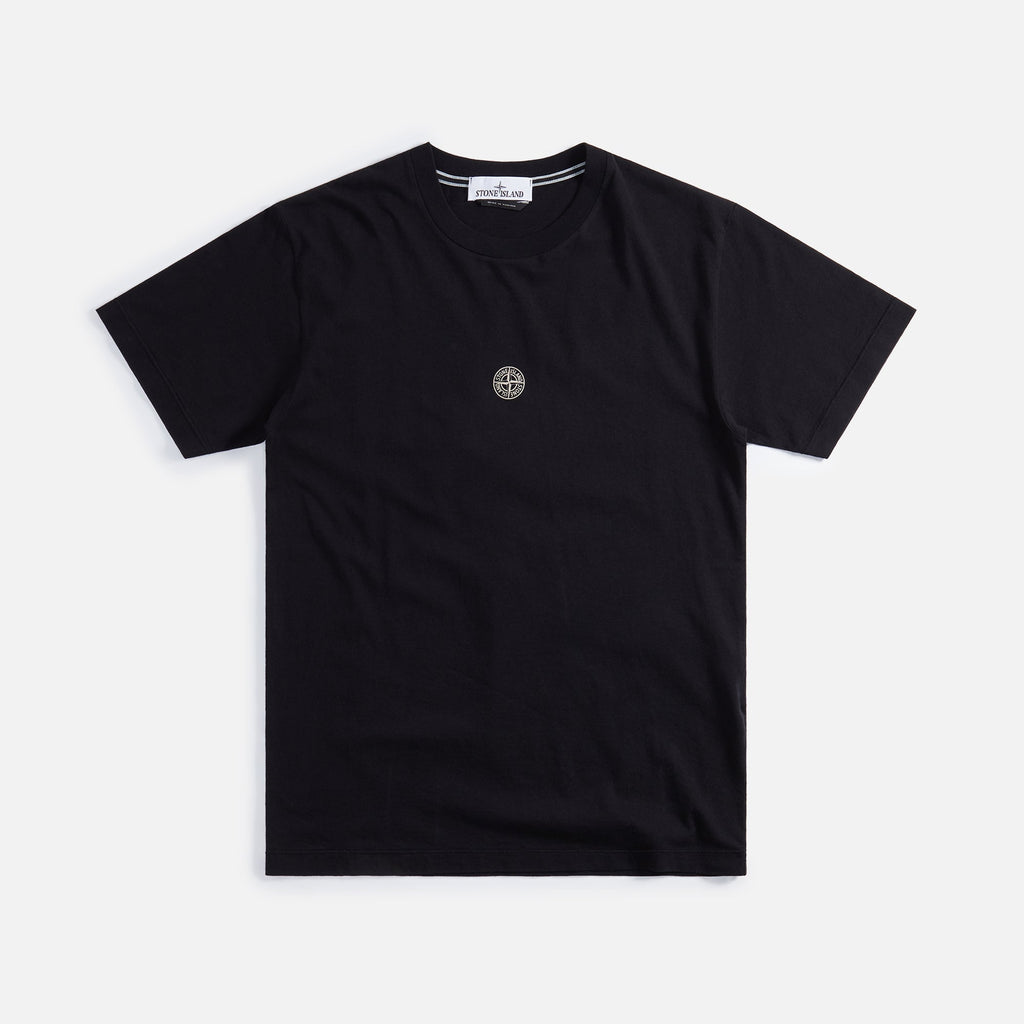 Si Graphic Tee Black Stone island – Гарантія оригінальності – боковий вид