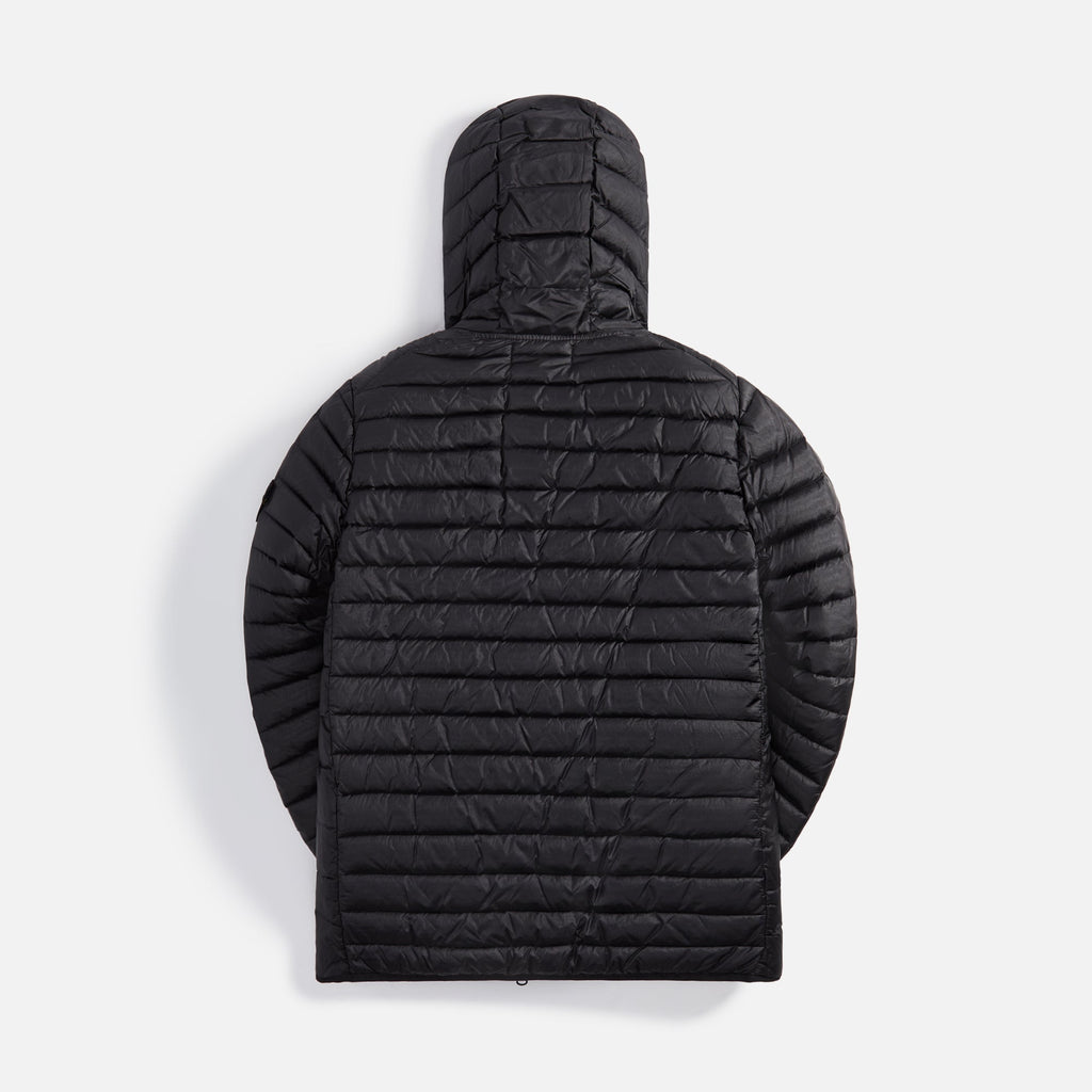 Real Down Hooded Jacket Black Stone island оригінал – Купити в Україні – вид ззаду