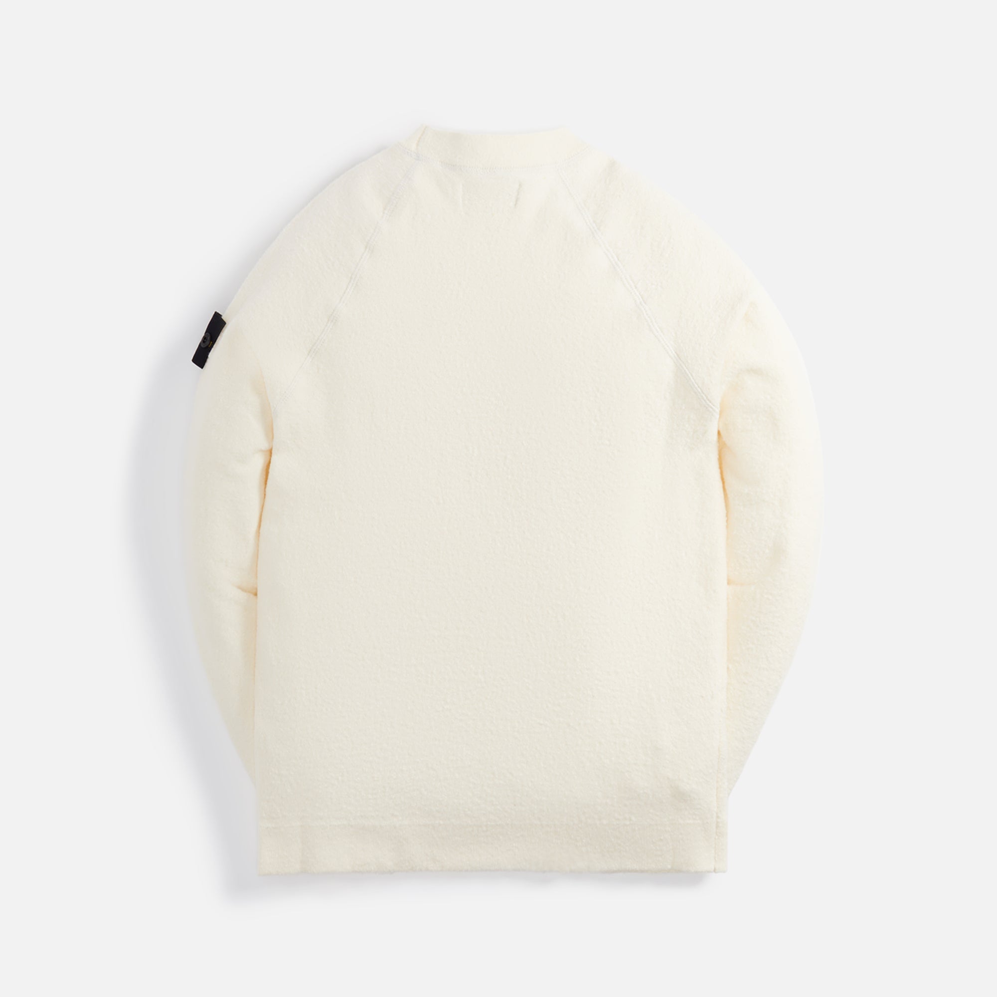 Soft Cotton Gauzed Effect Sweater Natural Stone island оригінал – Купити в Україні – вид ззаду - STONE ISLAND