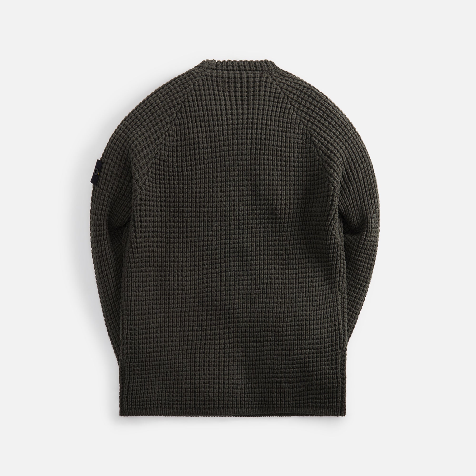 Оригінальна Knit Crewneck Olive Stone island – вид ззаду - STONE ISLAND