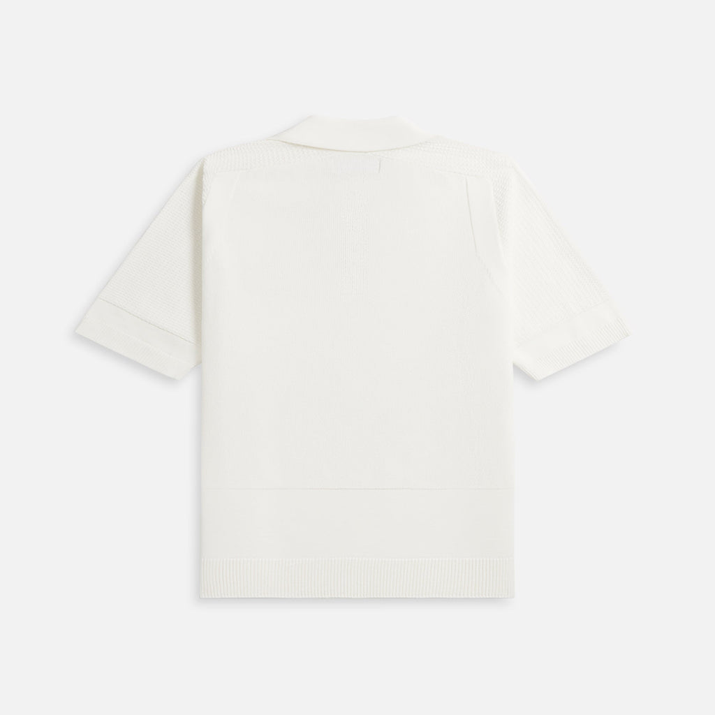 Knit Polo White Stone island оригінал – Купити в Україні – вид ззаду