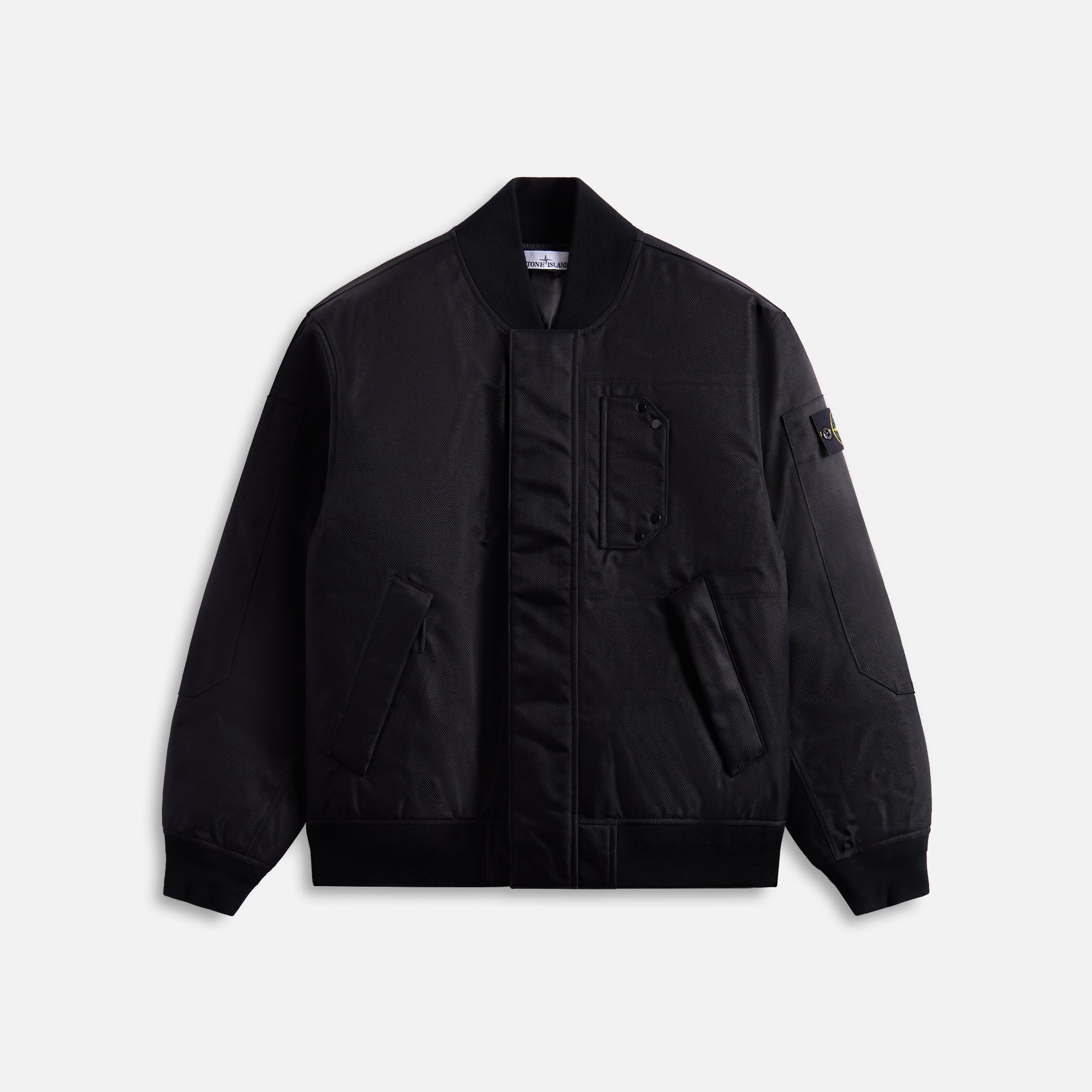 Оригінальна Real Down Jacket Black Stone island – боковий вид