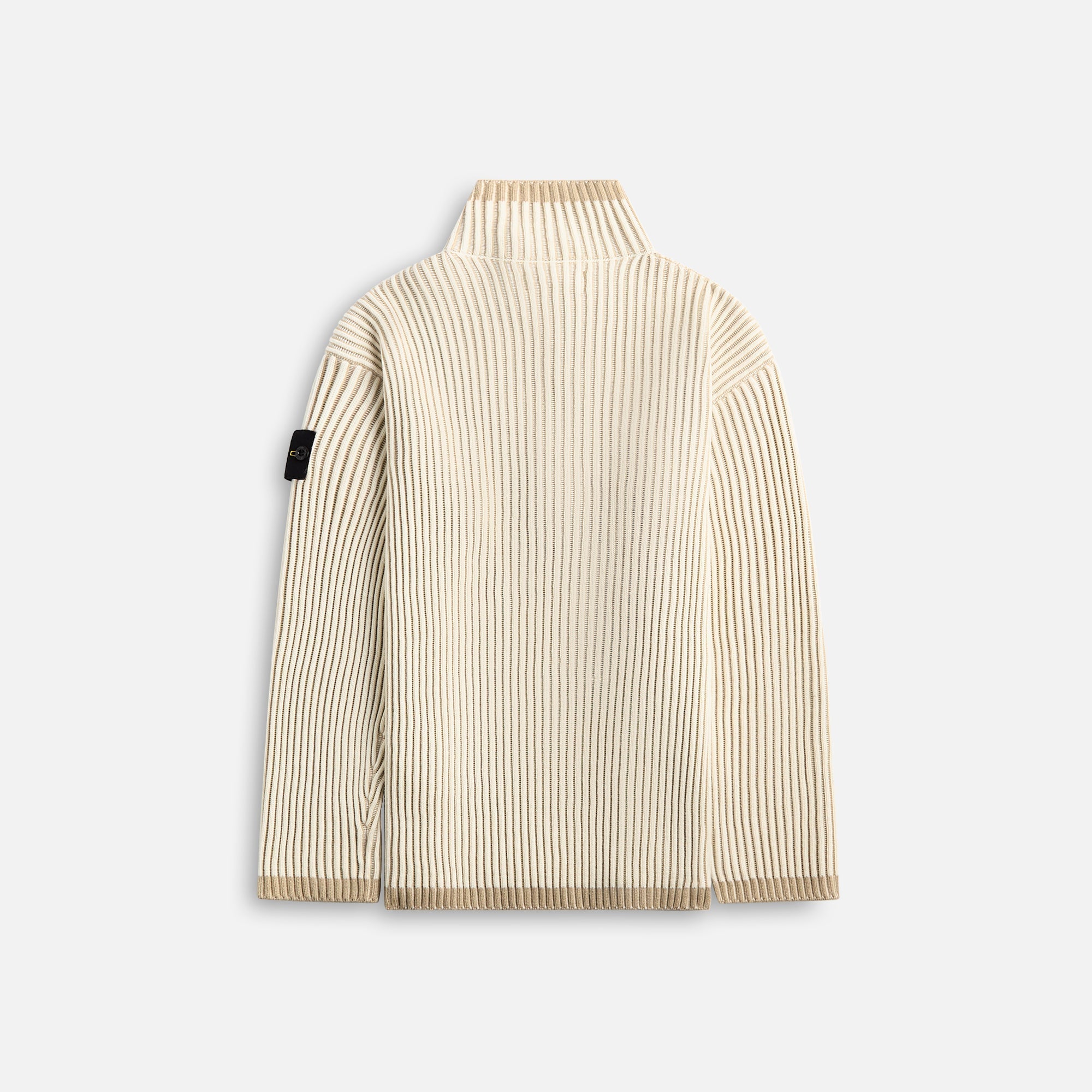 Оригінальна Zip Sweater Natural Stone island – вид ззаду - STONE ISLAND