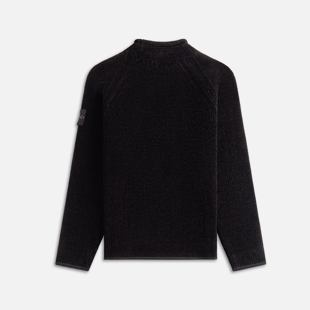 Sweater Black Stone island – Гарантія оригінальності – вид ззаду