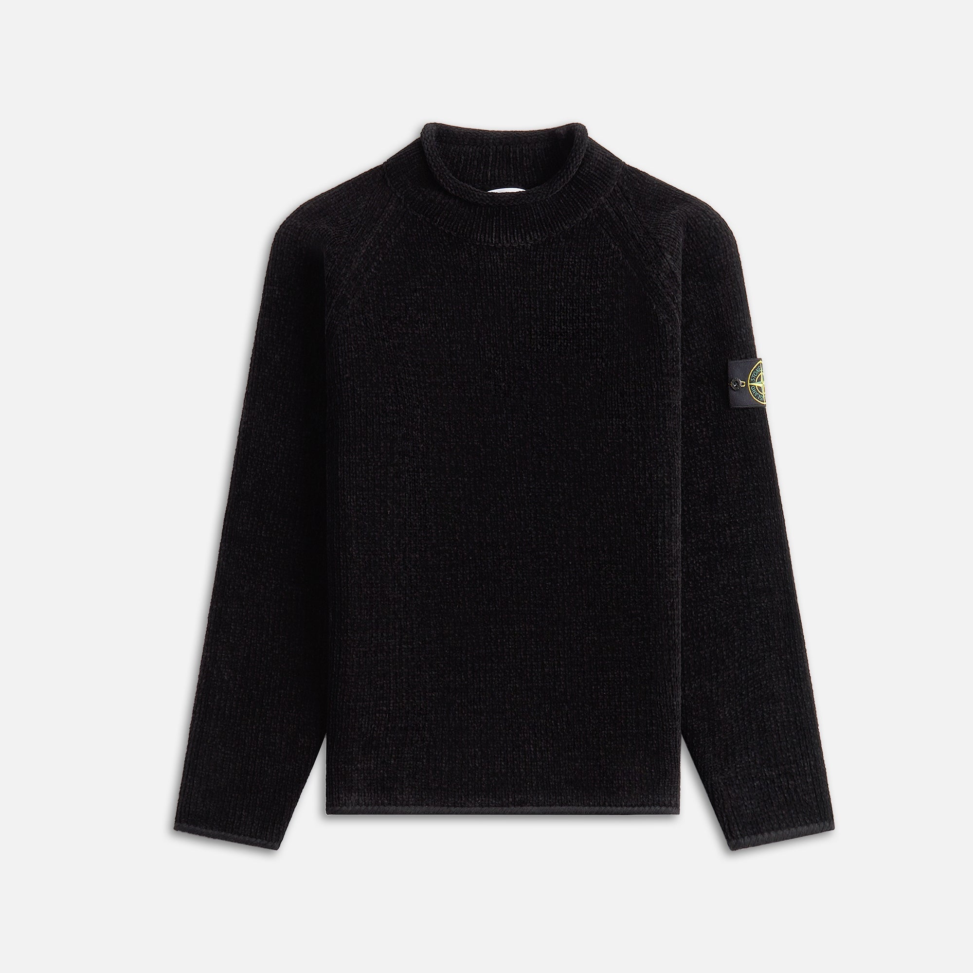 Sweater Black Stone island – Гарантія оригінальності – боковий вид - STONE ISLAND
