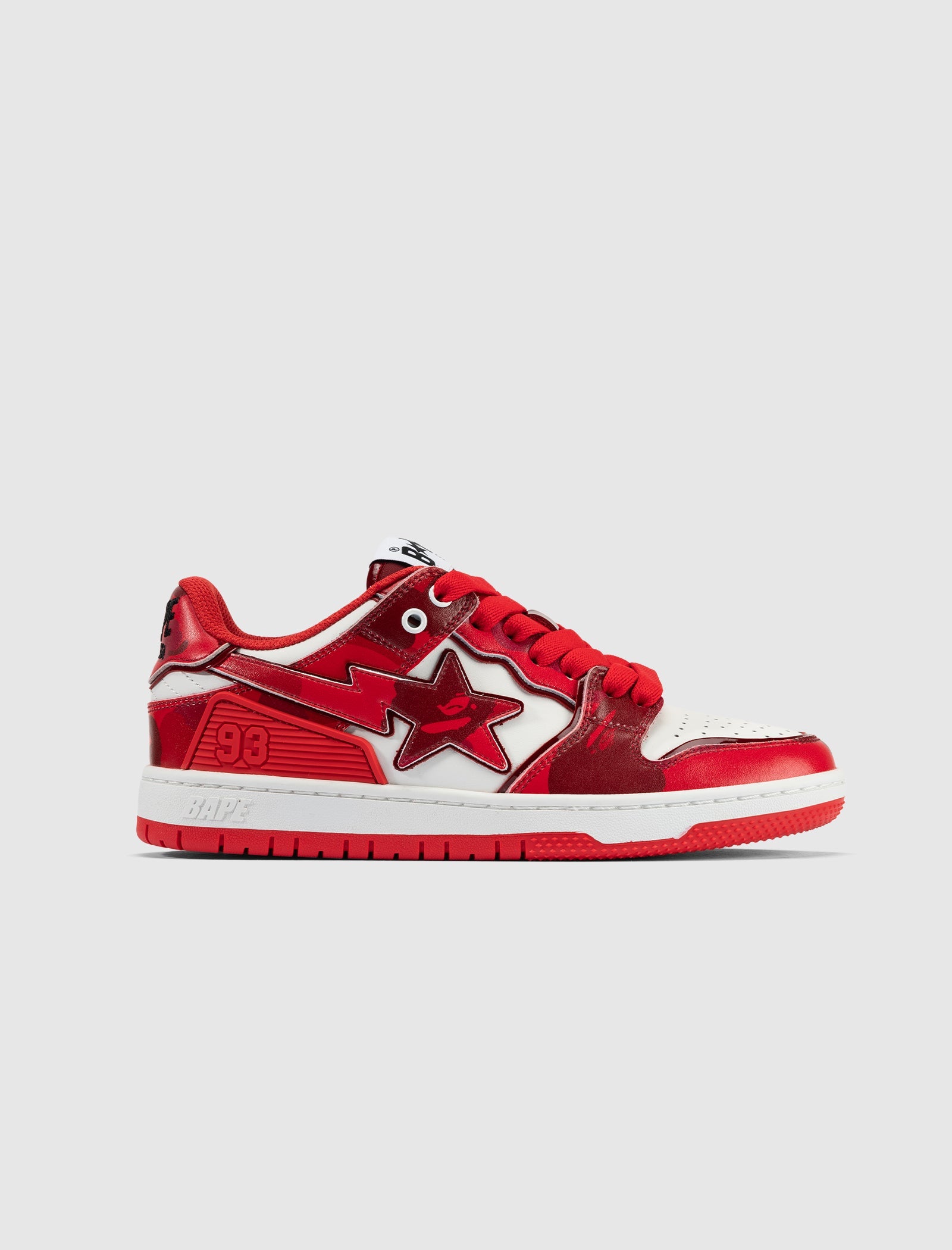 Оригінальна Womens Bape Sk8 Sta #1 Sneakers A bathing ape – боковий вид