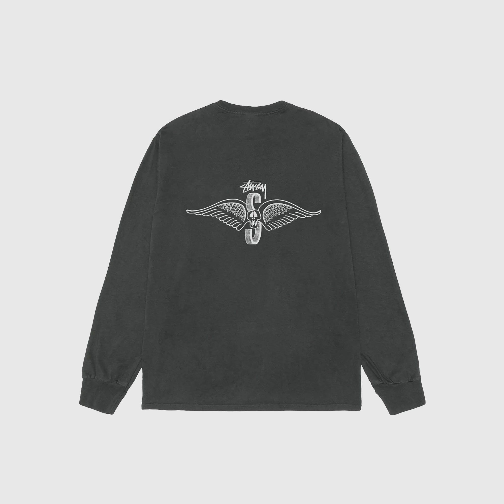 Skull Wings Pig. Dyed L Stussy – Гарантія оригінальності – вид ззаду