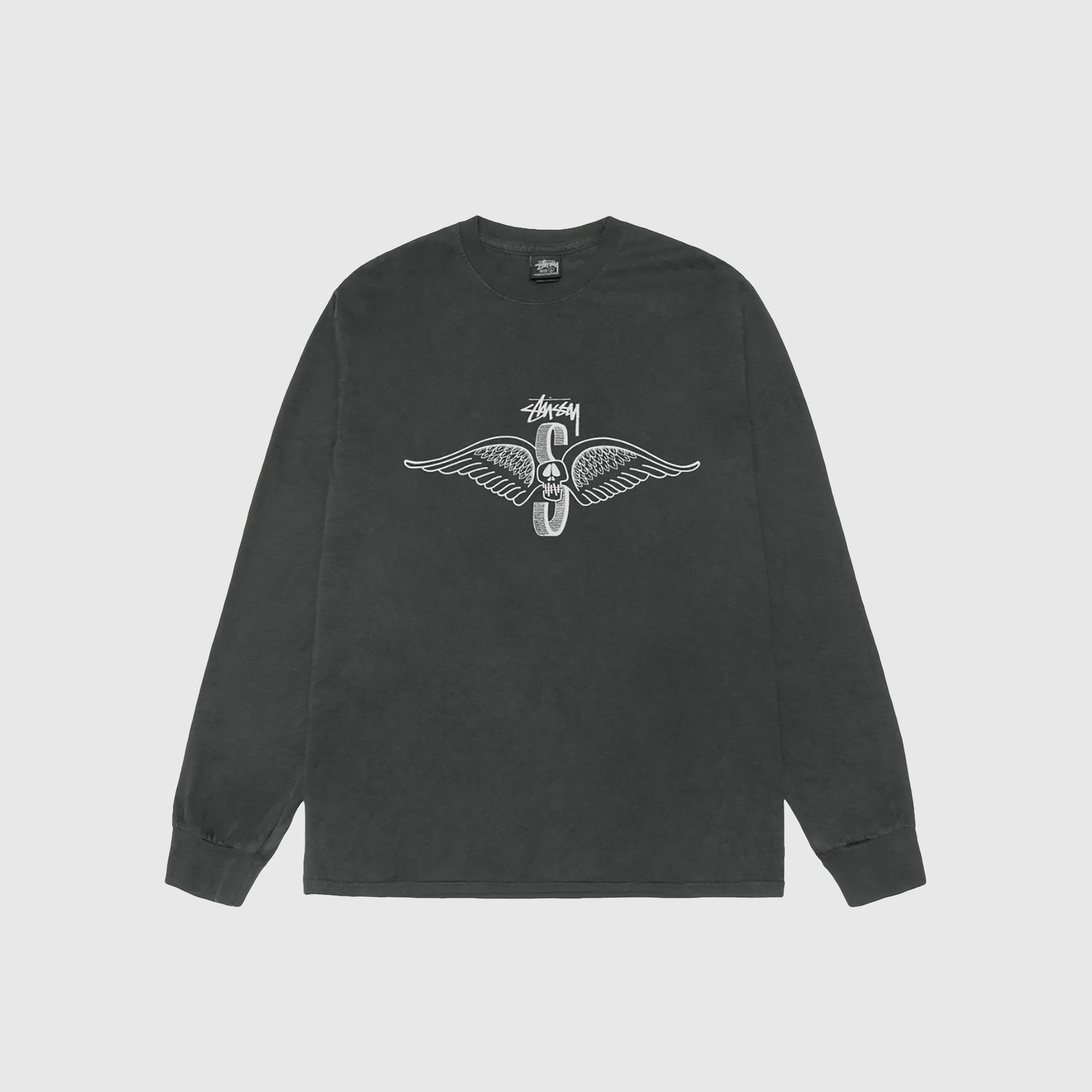Skull Wings Pig. Dyed L Stussy – Гарантія оригінальності – боковий вид