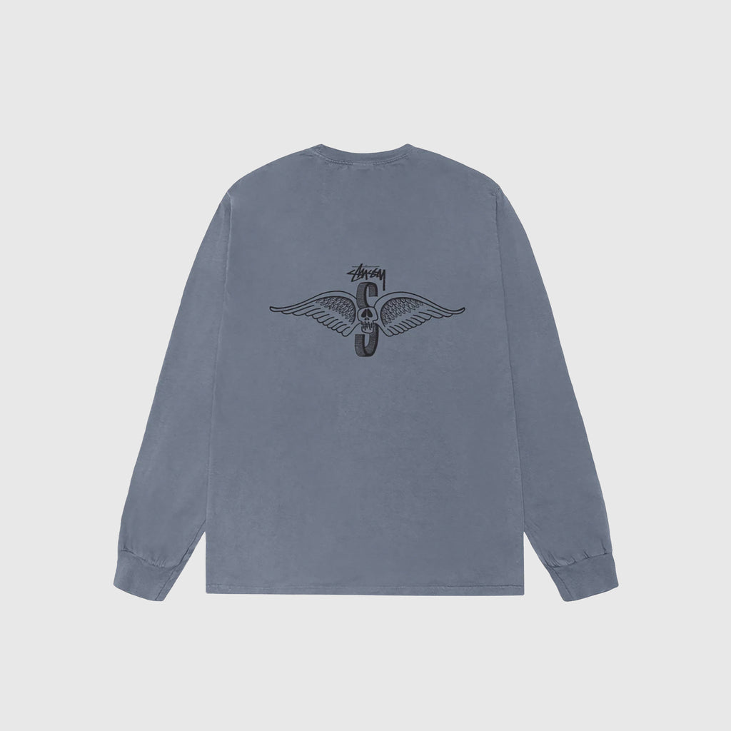 Skull Wings Pig. Dyed L Stussy – Гарантія оригінальності – вид ззаду
