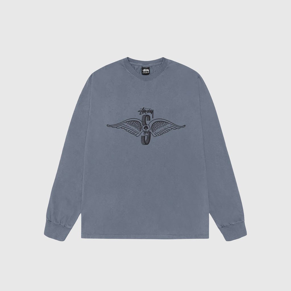 Skull Wings Pig. Dyed L Stussy – Гарантія оригінальності – боковий вид