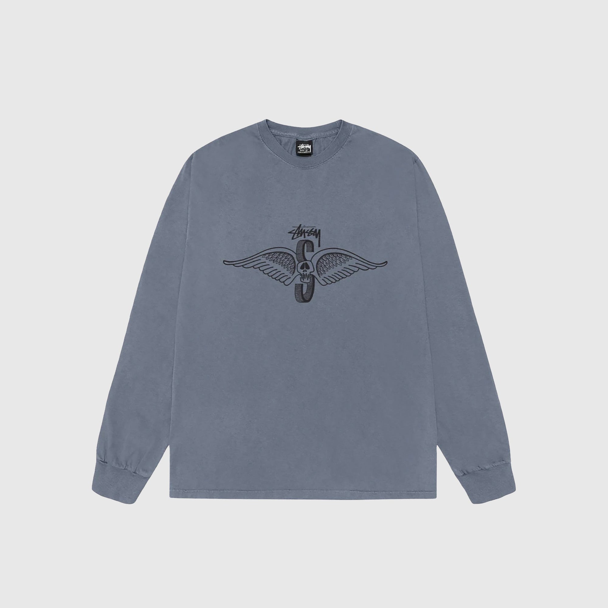 Skull Wings Pig. Dyed L Stussy – Гарантія оригінальності – боковий вид