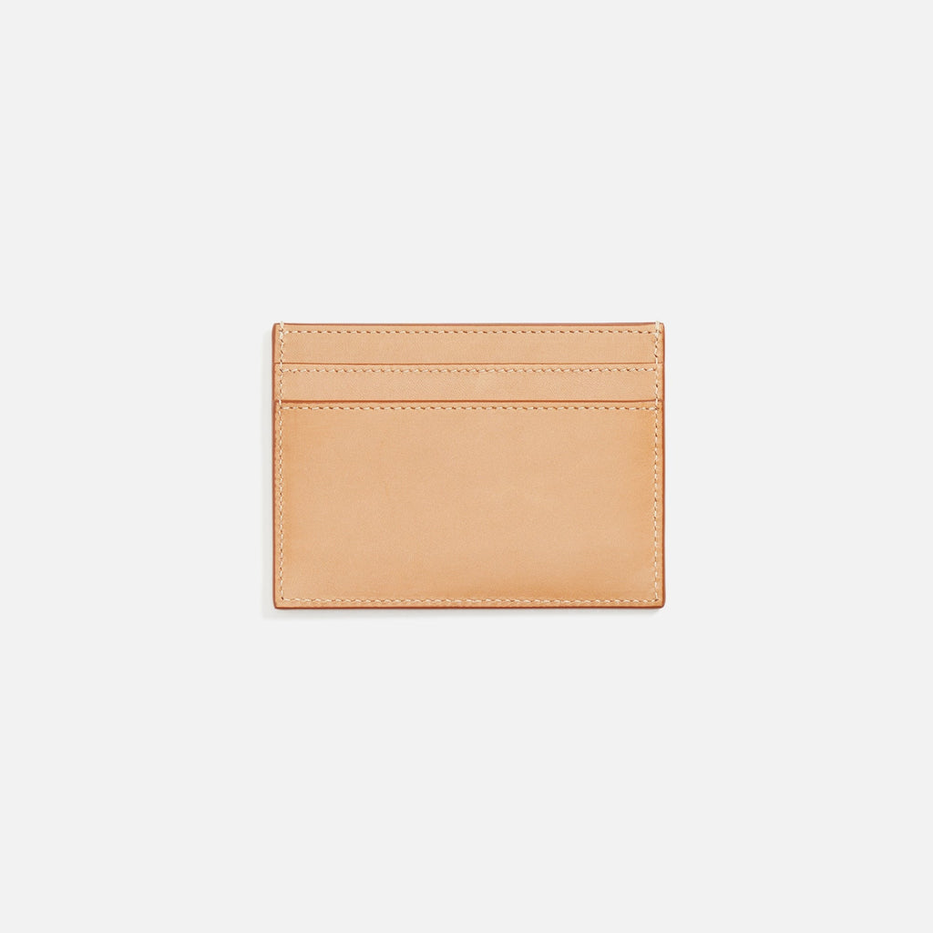 Оригінальна Smooth Leather Credit Card Case Vintage Brown Saint laurent – вид ззаду