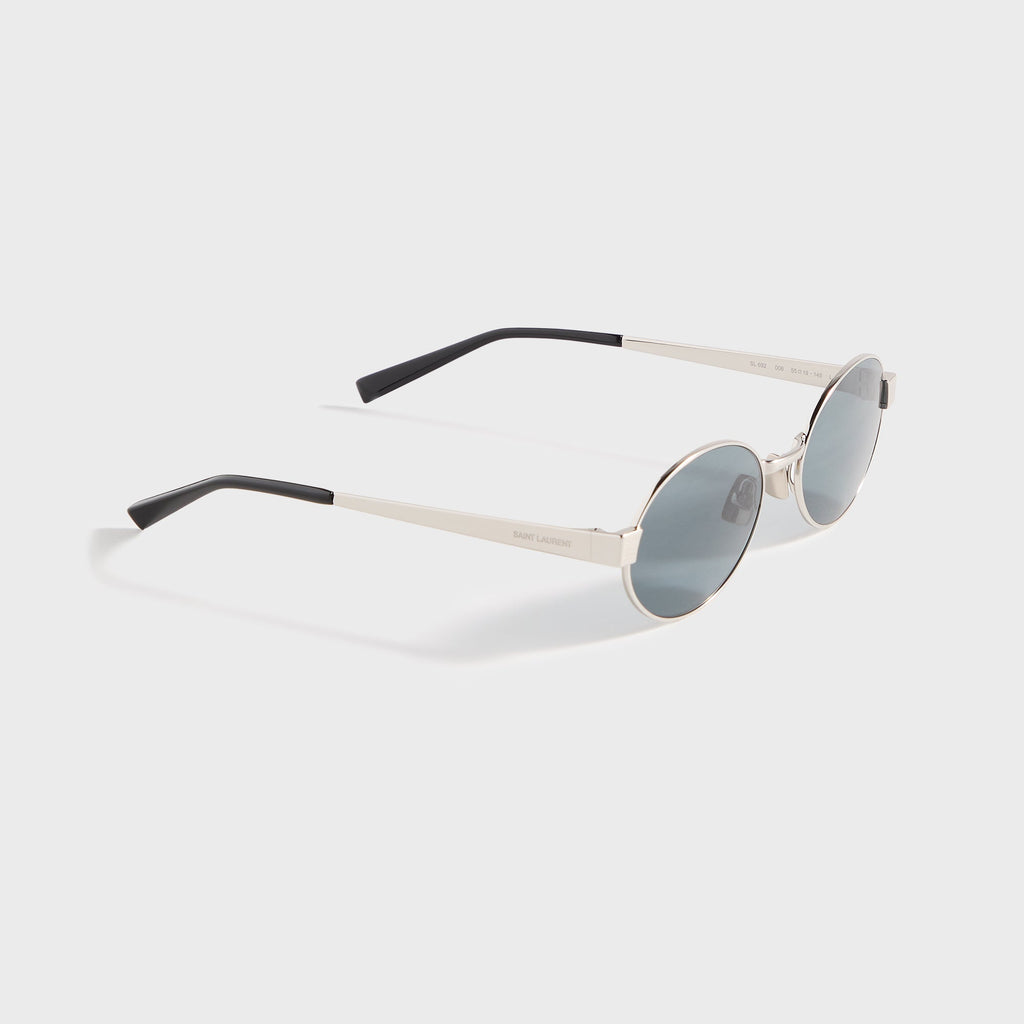 Sl 692 Sunglasses Silver Saint laurent – Гарантія оригінальності – вид ззаду