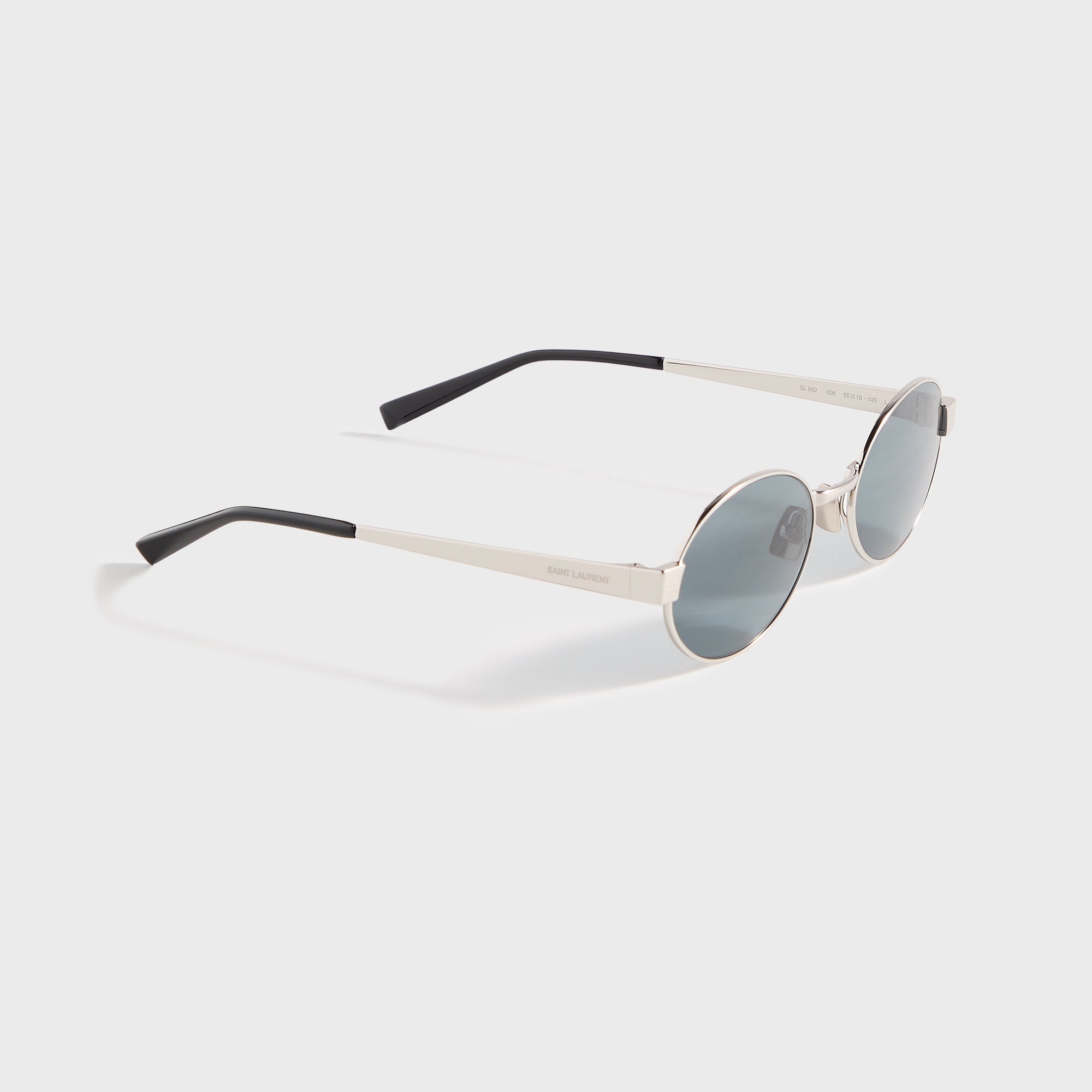 Sl 692 Sunglasses Silver Saint laurent – Гарантія оригінальності – вид ззаду