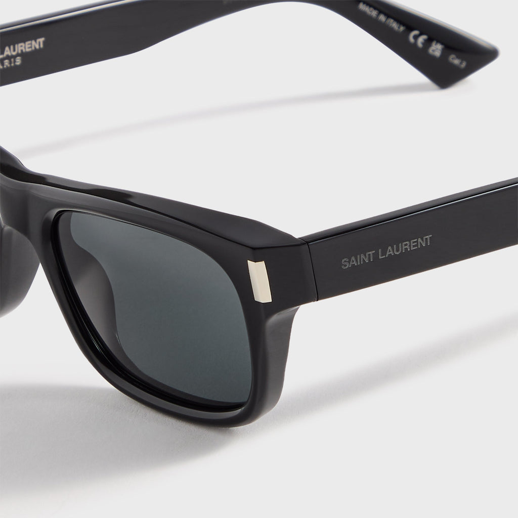 Sl 83 Sunglasses Black Saint laurent – Гарантія оригінальності – вид ззаду
