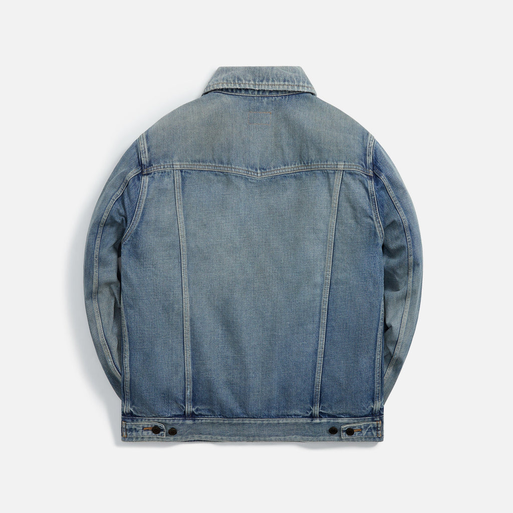 Classic Denim Jacket Melrose Blue Saint laurent – Гарантія оригінальності – вид ззаду