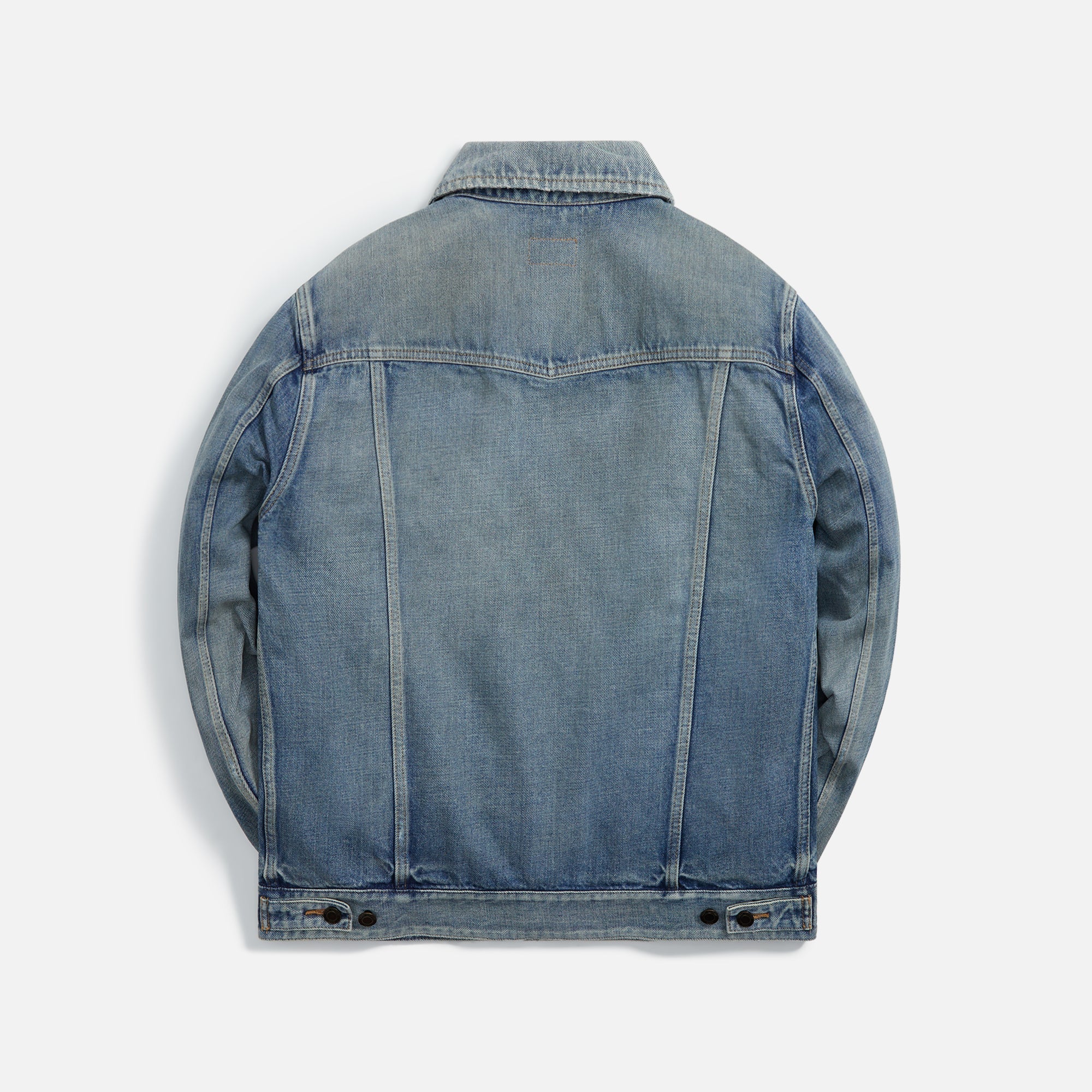 Classic Denim Jacket Melrose Blue Saint laurent – Гарантія оригінальності – вид ззаду - SAINT LAURENT