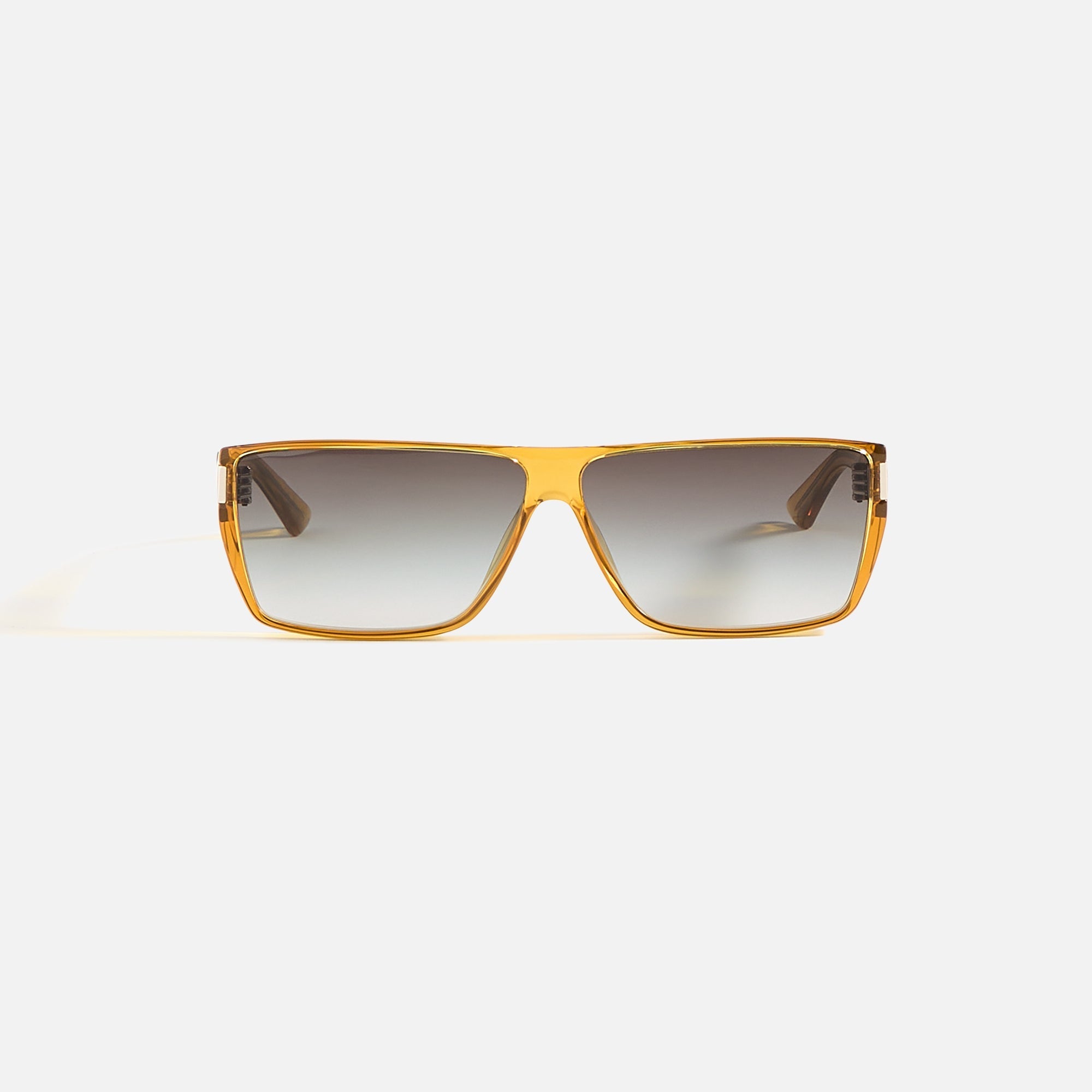 Rectangular Frames Yellow Saint laurent – Гарантія оригінальності – боковий вид