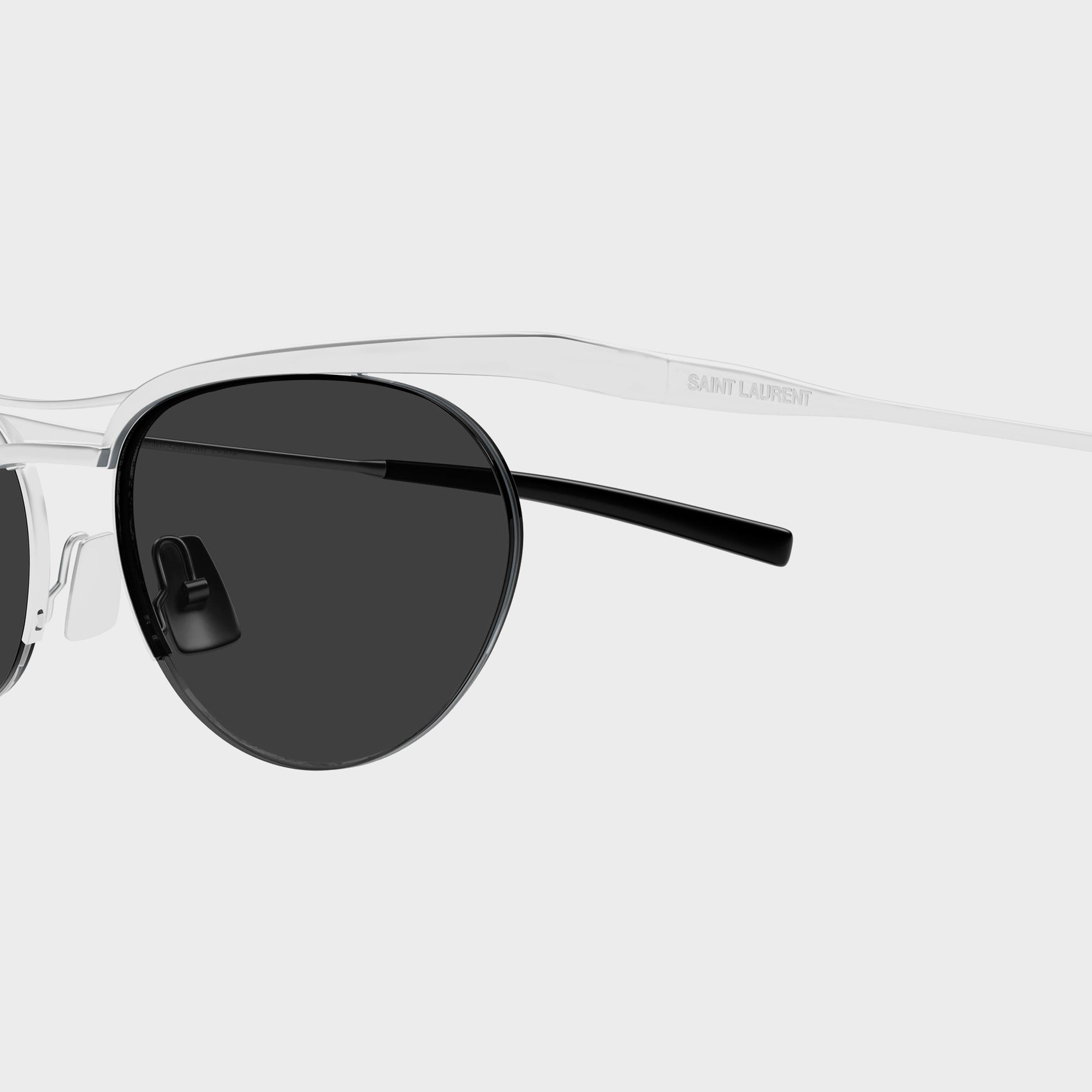 Оригінальна Unisex 682 Sunglasses Silver Saint laurent – детальний вид