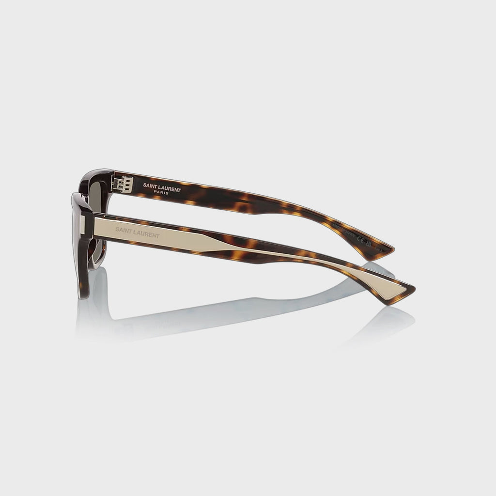 Оригінальна Man Recycled Acetate Sunglasses Havana Saint laurent – детальний вид