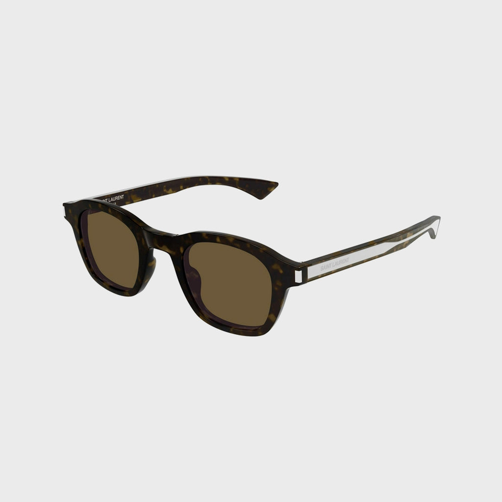 Оригінальна Unisex Resin Sunglasses Havana Saint laurent – вид ззаду