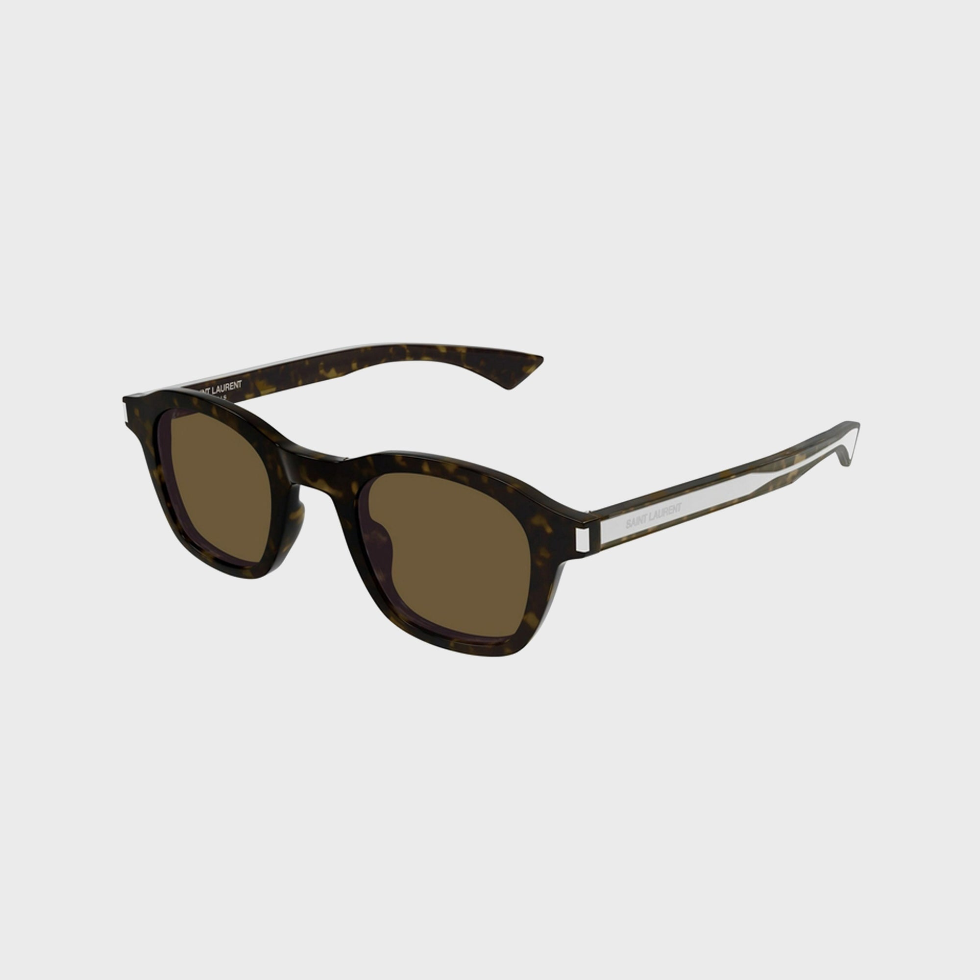 Оригінальна Unisex Resin Sunglasses Havana Saint laurent – вид ззаду
