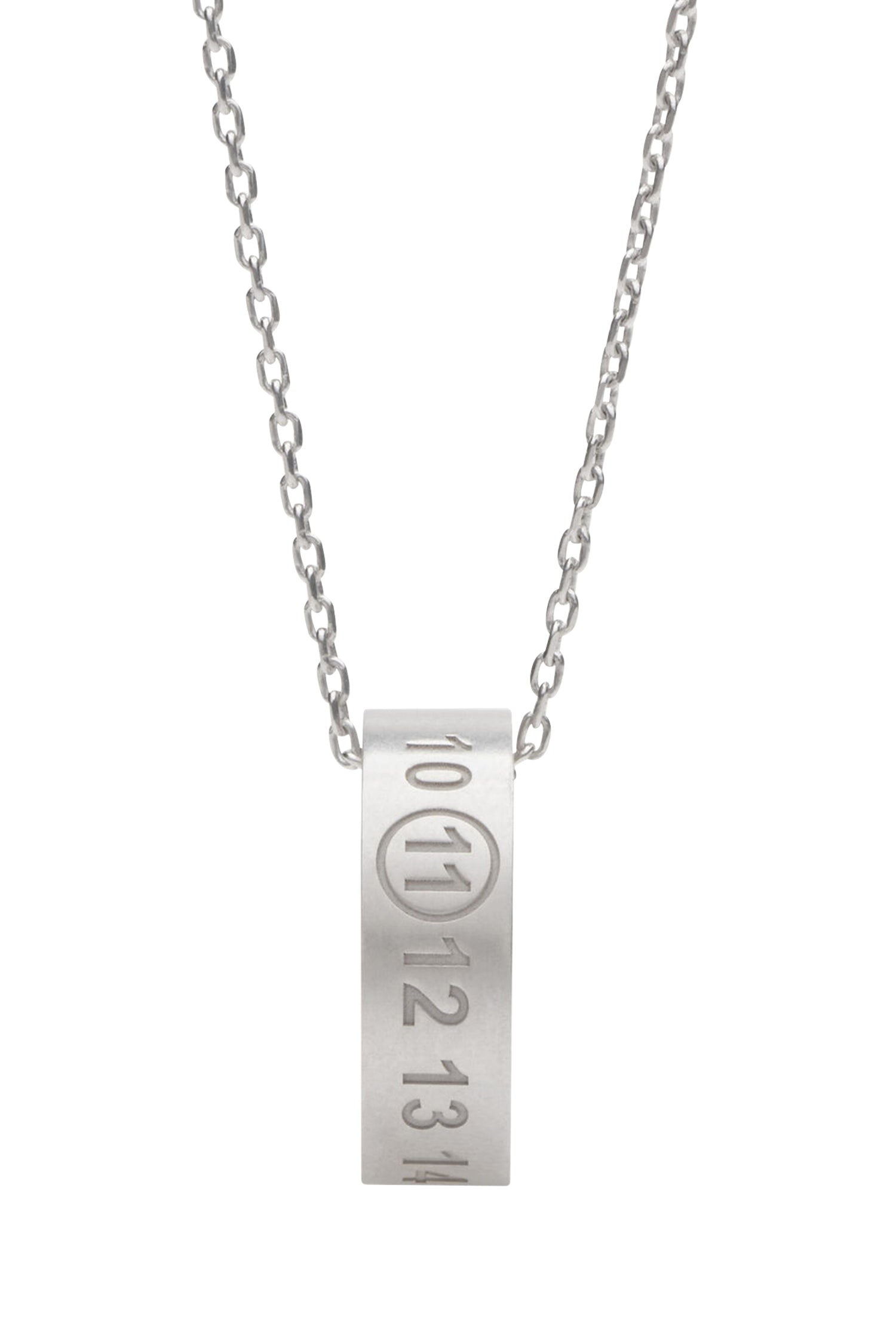 Number Necklace Maison margiela оригінал – Купити в Україні – боковий вид