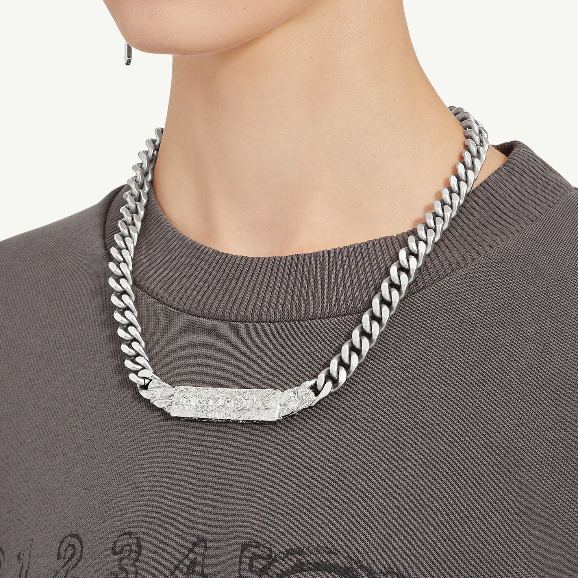 Оригінальна Womens Necklace Maison margiela – вид ззаду - MAISON MARGIELA