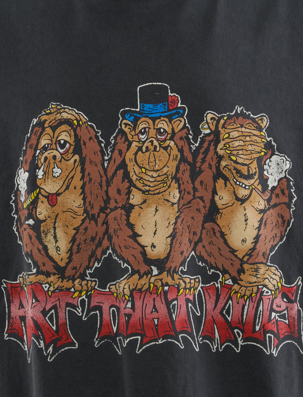 Оригінальна See No Evil T-Shirt Gallery department – вид ззаду