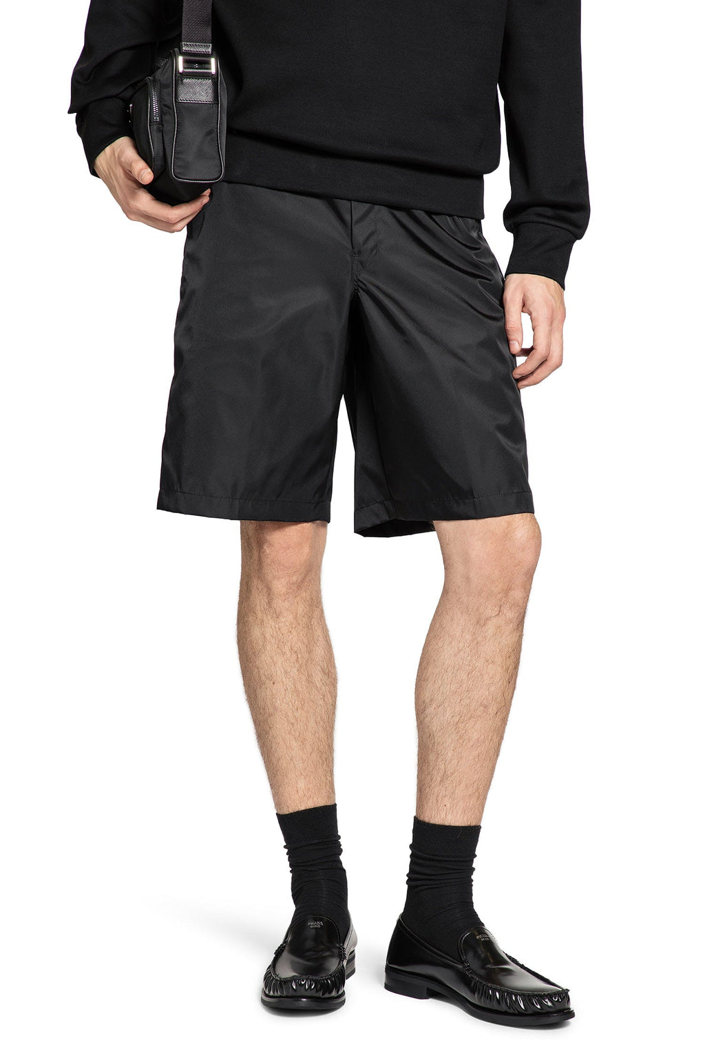 Re-Nylon Shorts Prada оригінал – Купити в Україні – боковий вид