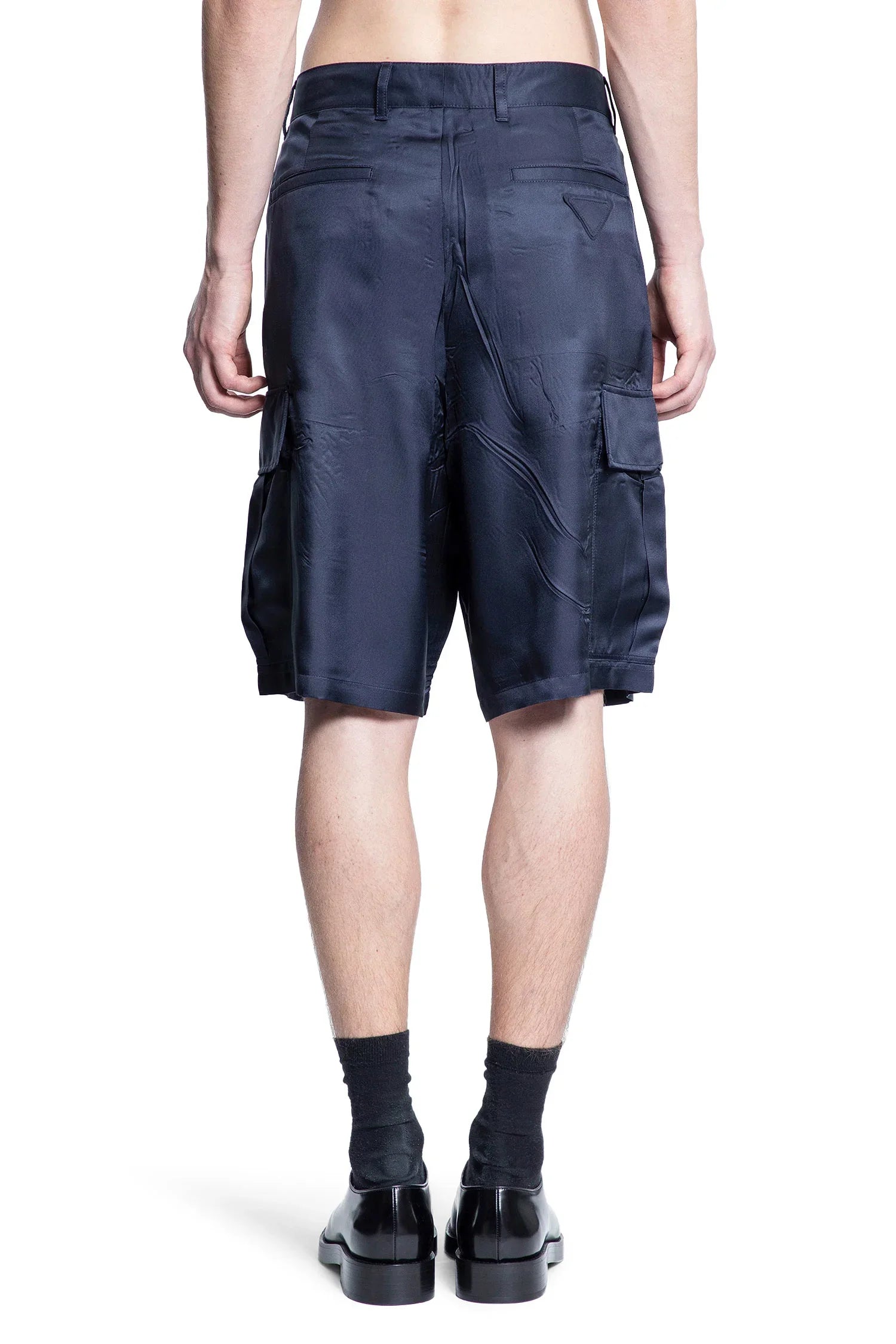 Washed Silk Cargo Shorts Prada оригінал – Купити в Україні – збільшений вид