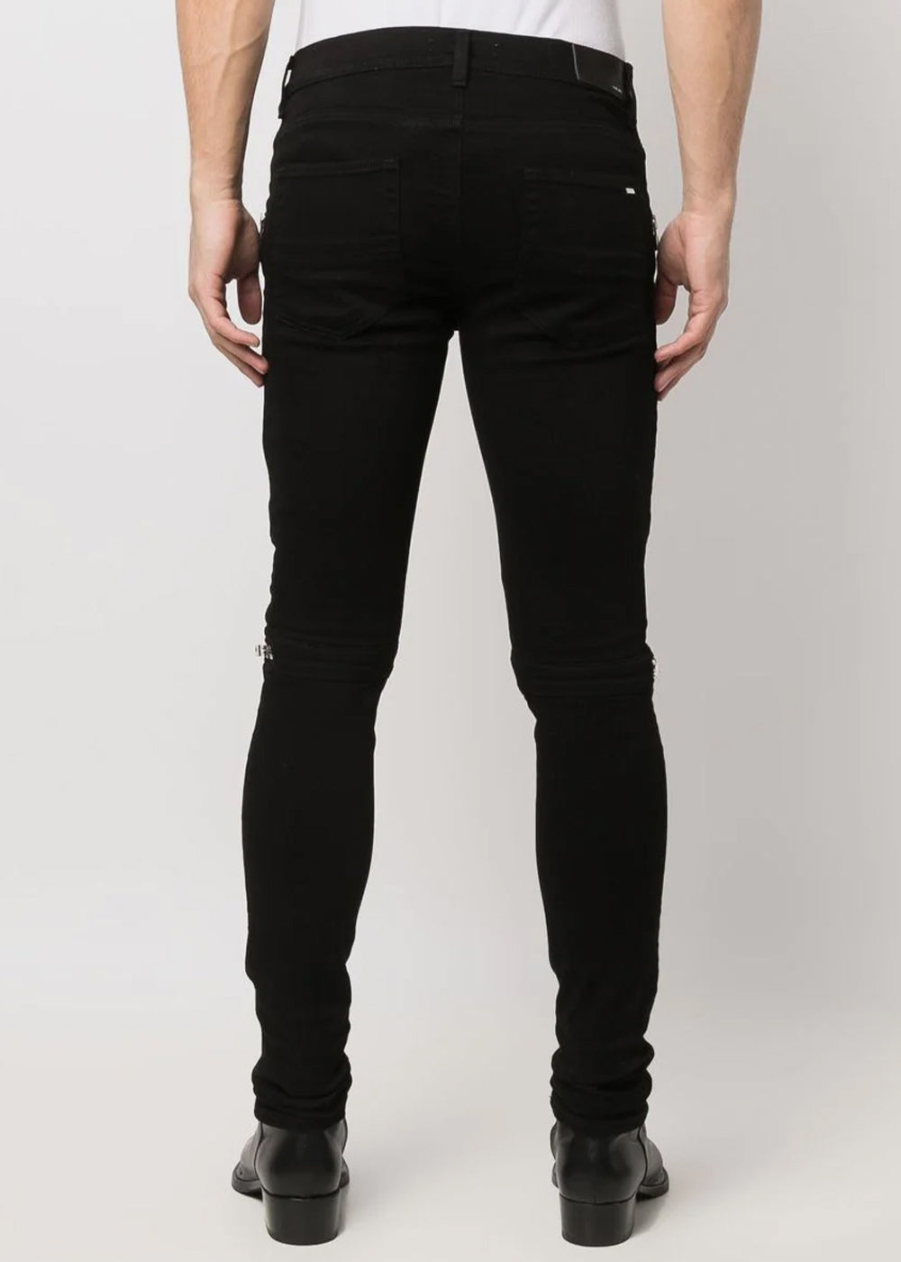 Оригінальна Black Mx2 Paisley Jeans Amiri – детальний вид