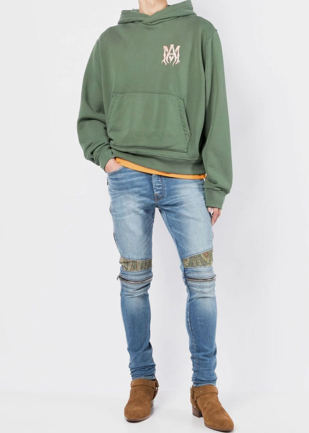 70s Indigo Paisley Mx2 Jeans Amiri оригінал – Купити в Україні – збільшений вид