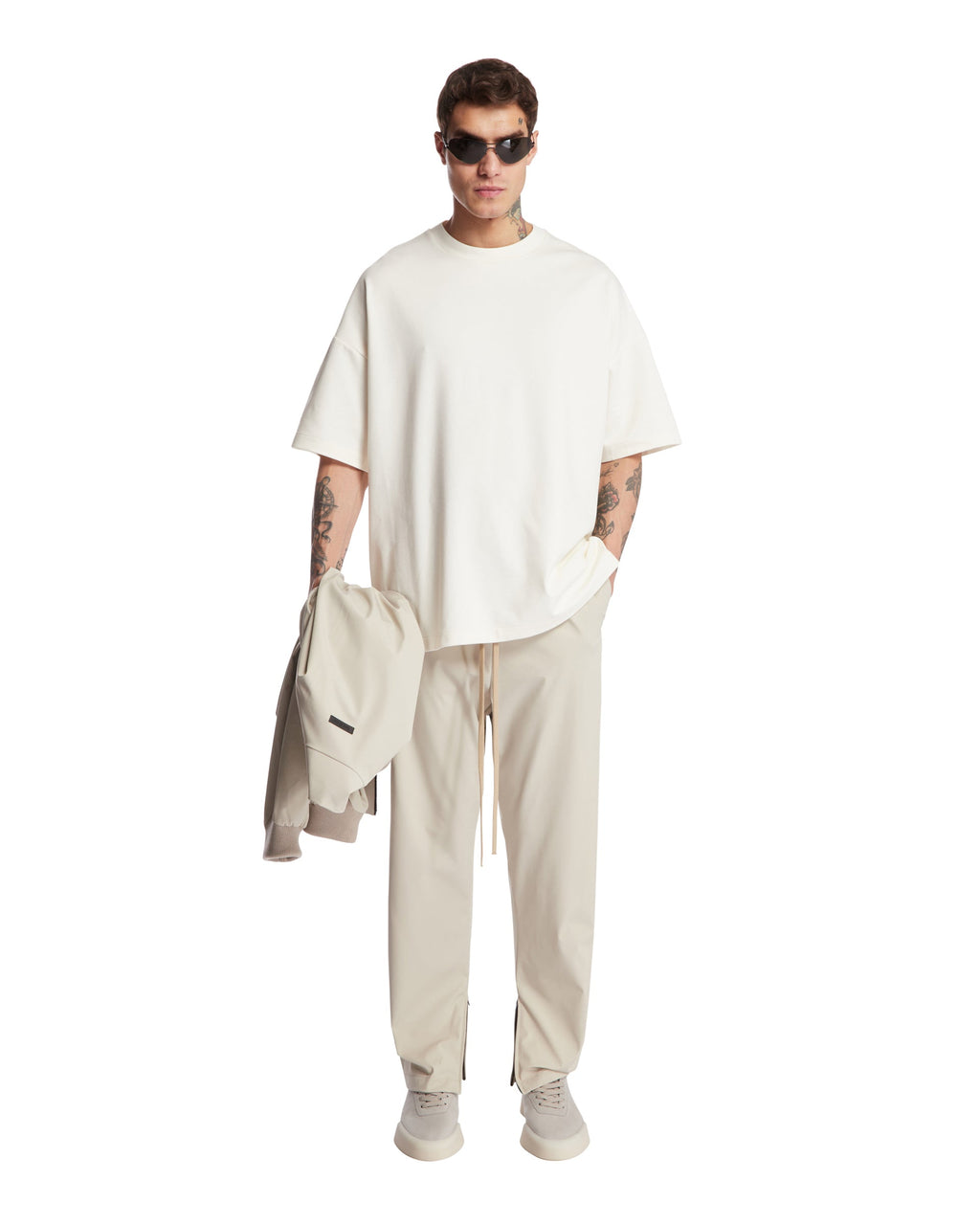 Оригінальна Beige Trousers With Side Zip Fear of god – детальний вид