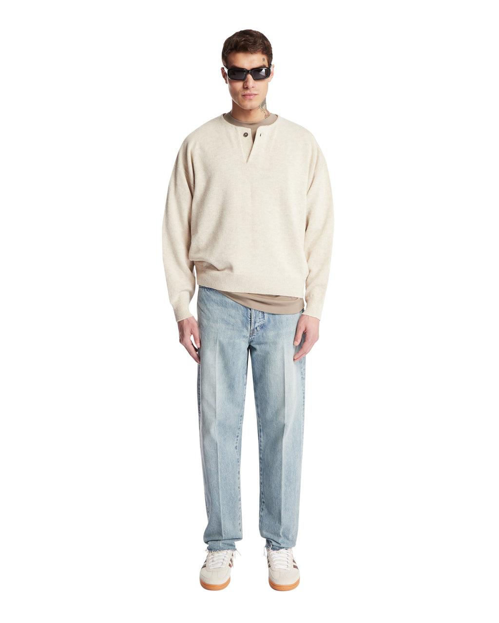 Blue Pleated Jeans Fear of god – Гарантія оригінальності – детальний вид