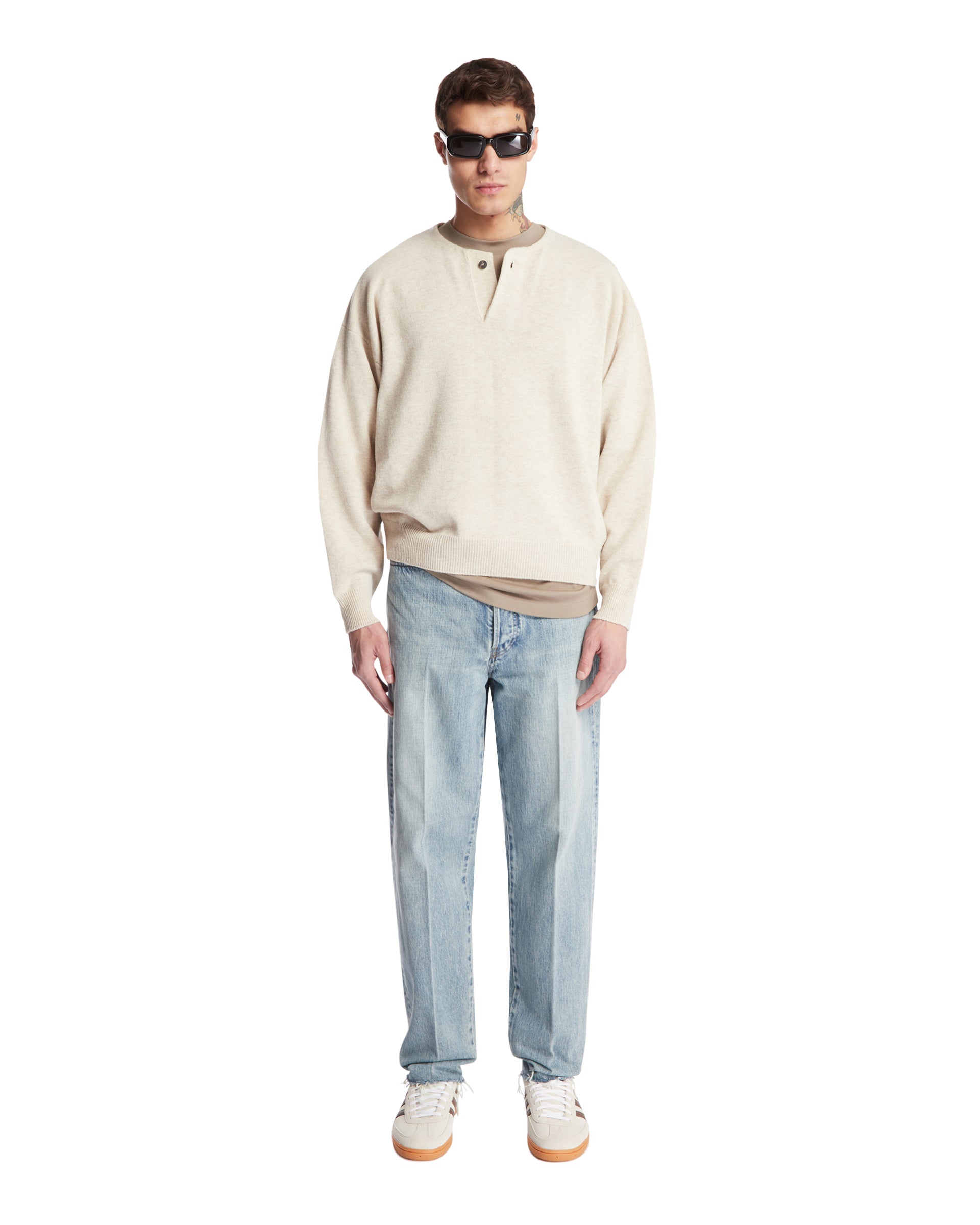Blue Pleated Jeans Fear of god – Гарантія оригінальності – детальний вид