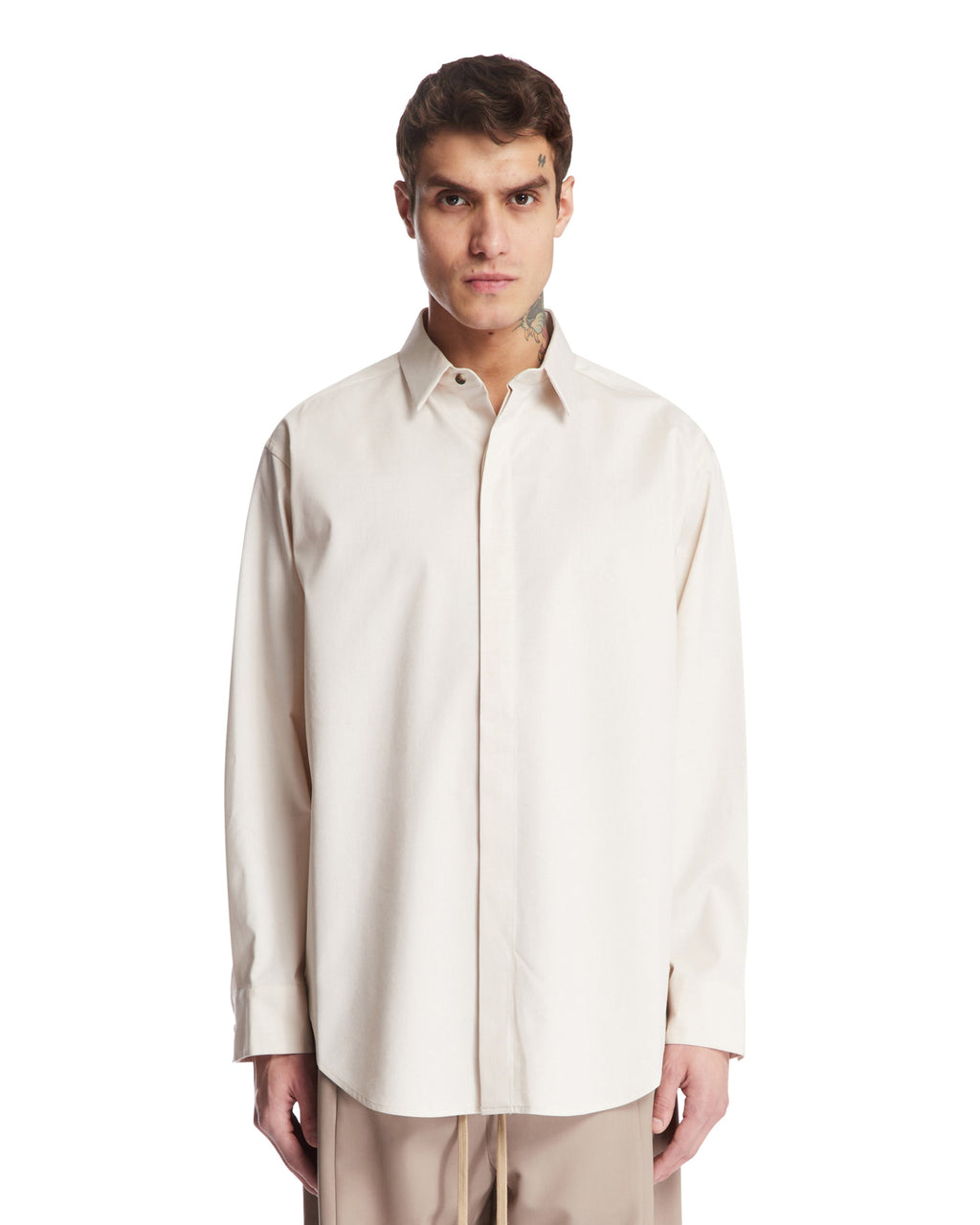 Оригінальна Beige Long Sleeve Shirt Fear of god – боковий вид