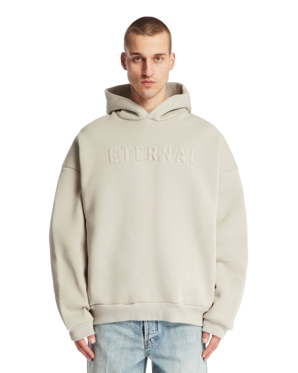 Gray Eternal Hoodie Fear of god – Гарантія оригінальності – боковий вид
