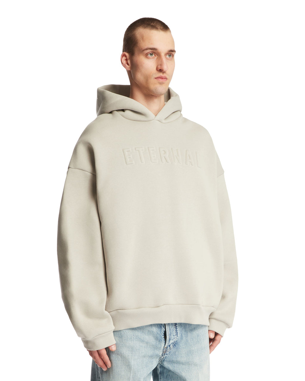 Gray Eternal Hoodie Fear of god – Гарантія оригінальності – вид ззаду