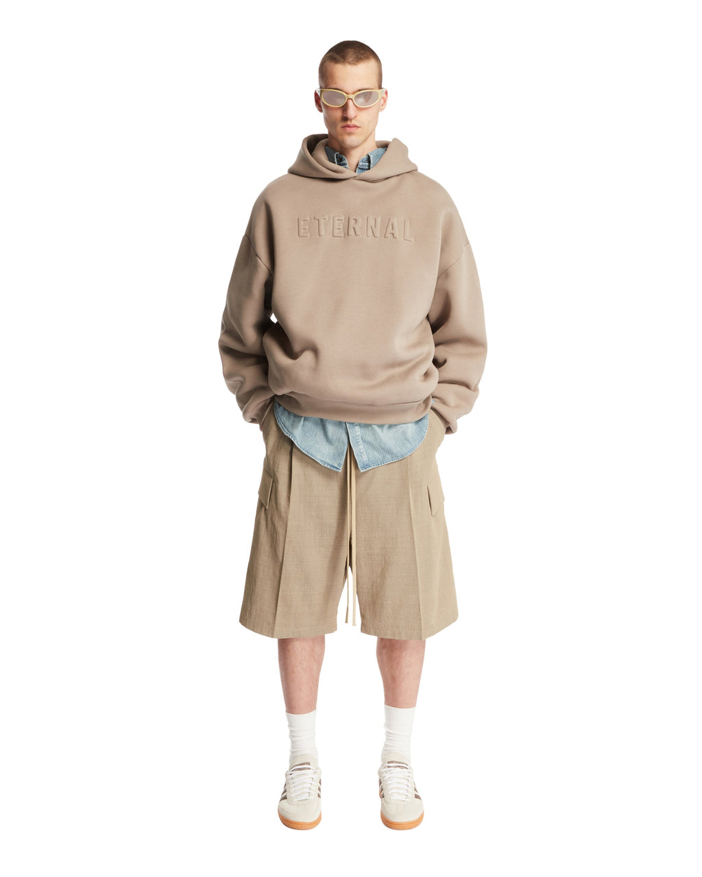 Beige Eternal Hoodie Fear of god – Гарантія оригінальності – детальний вид