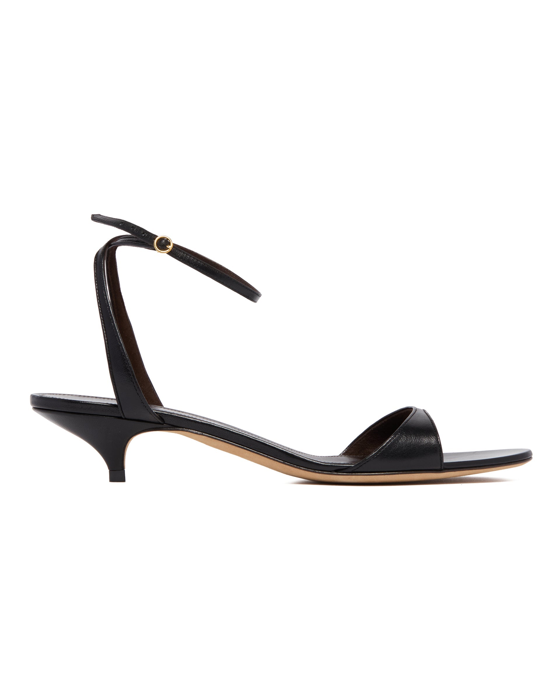 Оригінальна Black Vika Sandals The row – вид ззаду
