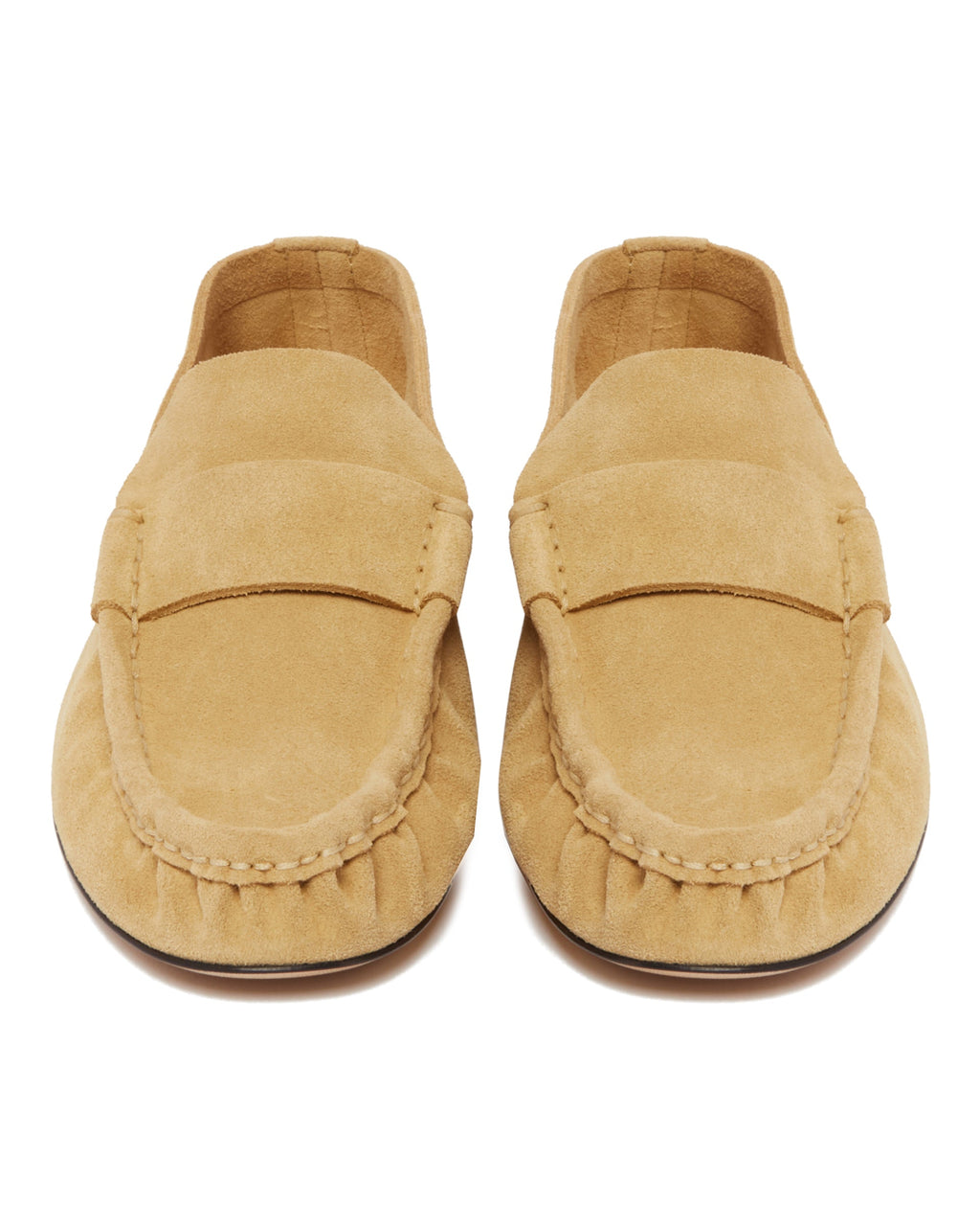 Beige Suede Soft Moccasins The row оригінал – Купити в Україні – збільшений вид