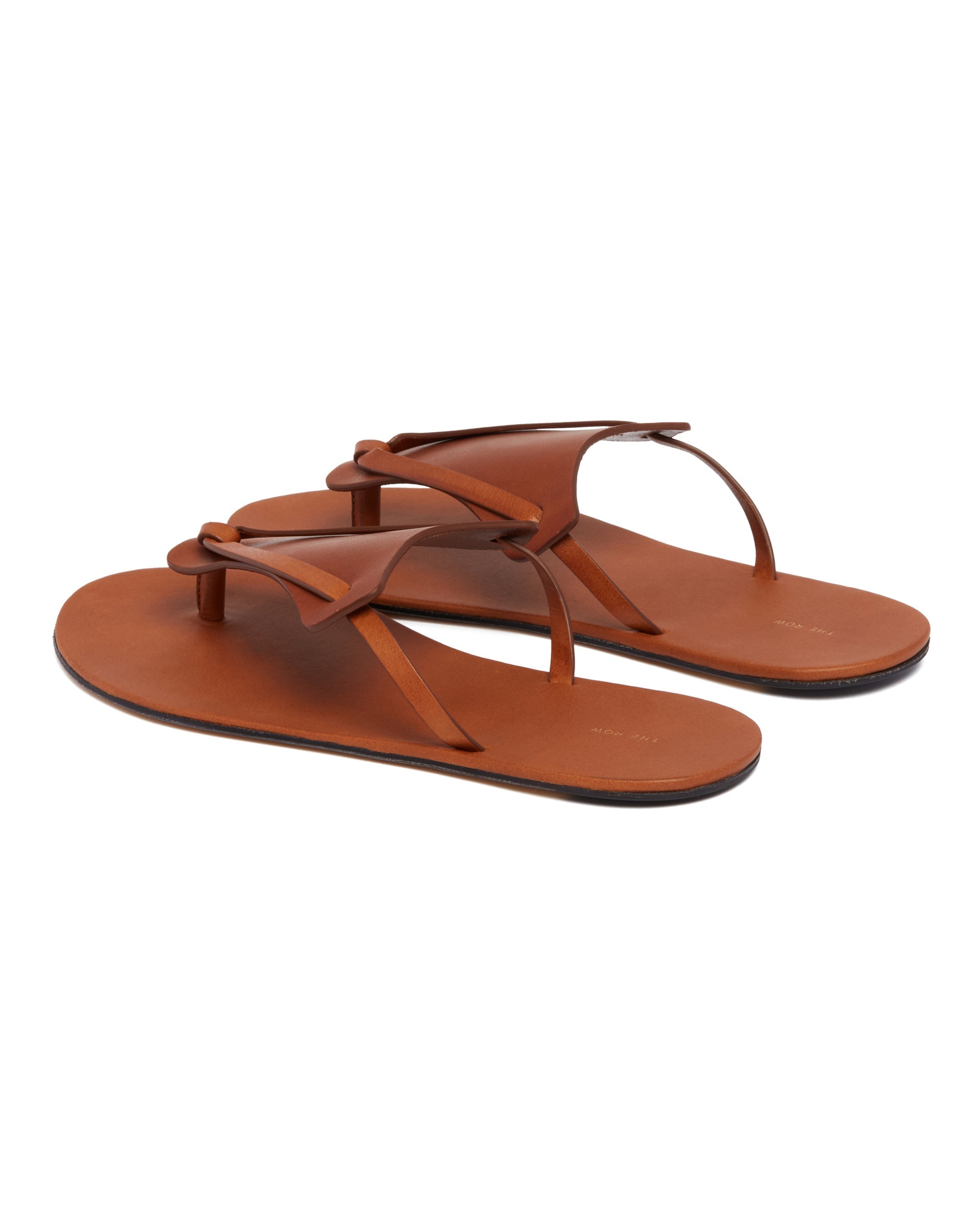 Brown Helena Flip-Flops - THE ROW