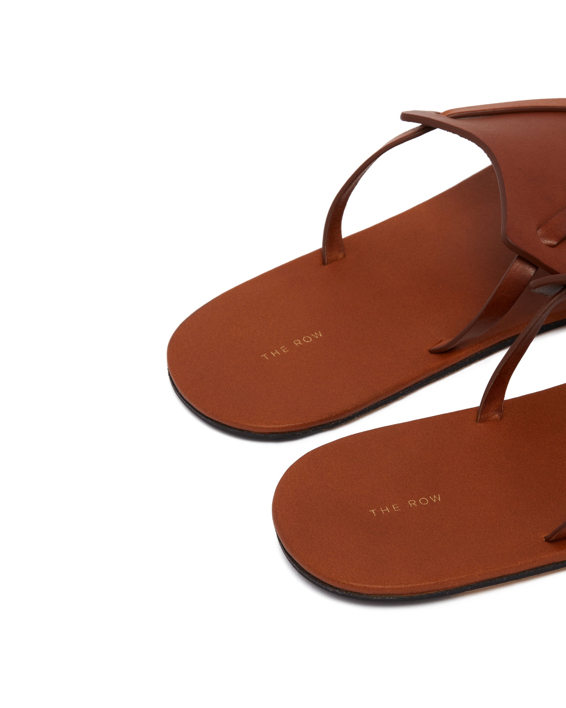 Brown Helena Flip-Flops - THE ROW