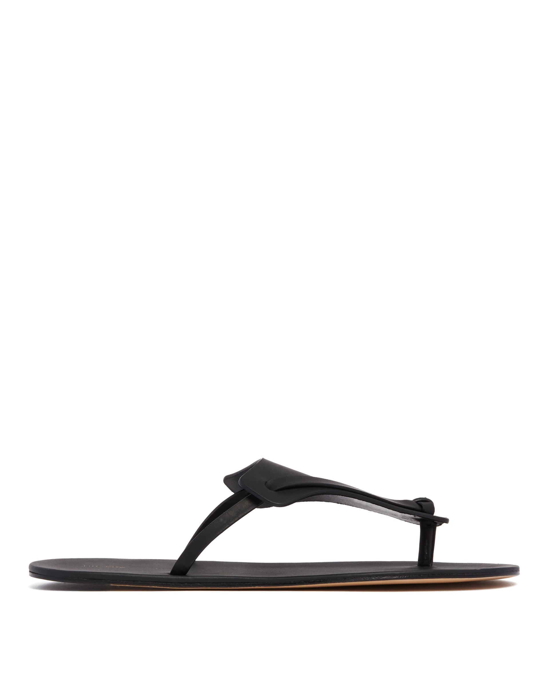 Black Helena Flip-Flops - THE ROW