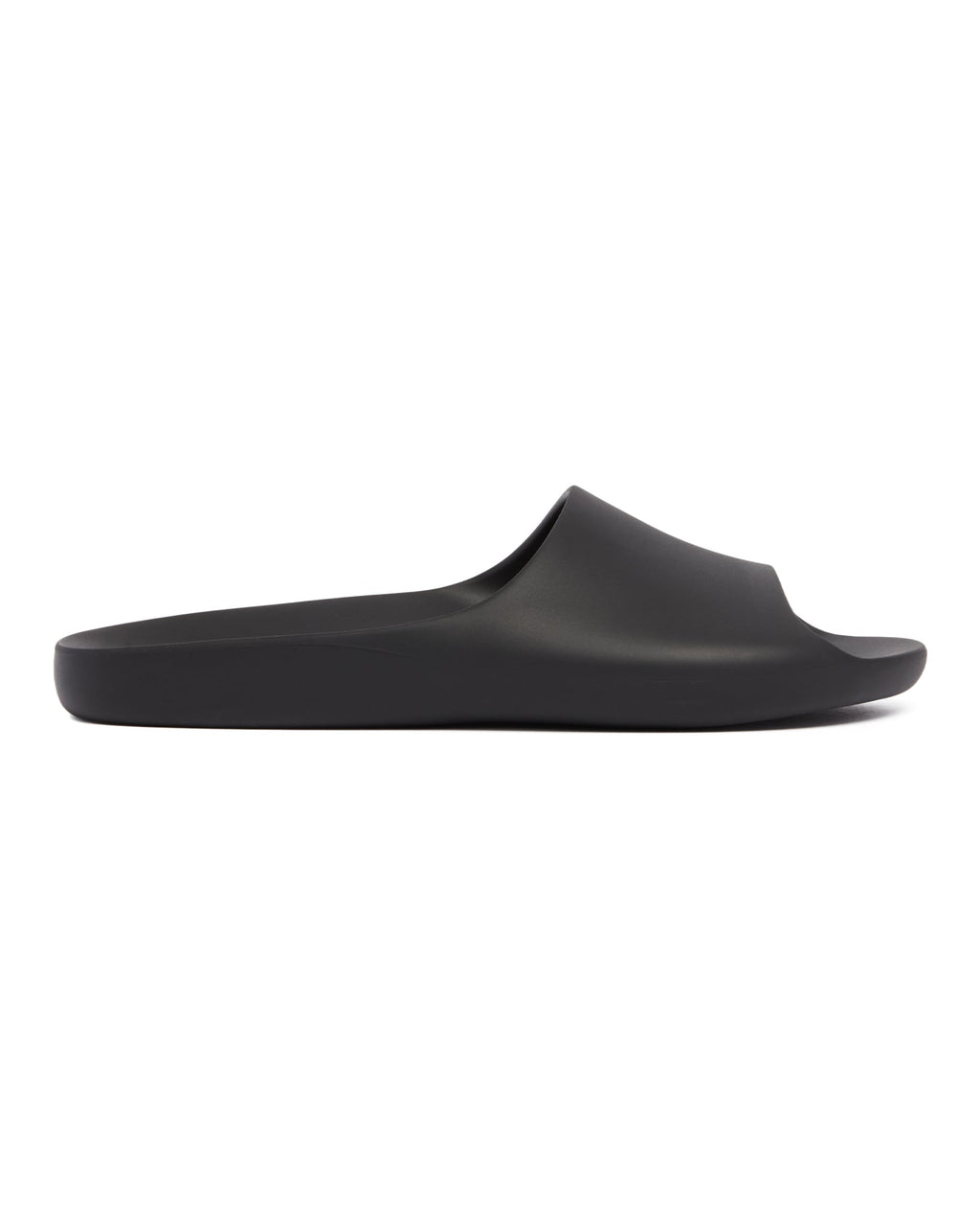 Оригінальна Black Ama Slip-On Rubber Sandals The row – вид ззаду