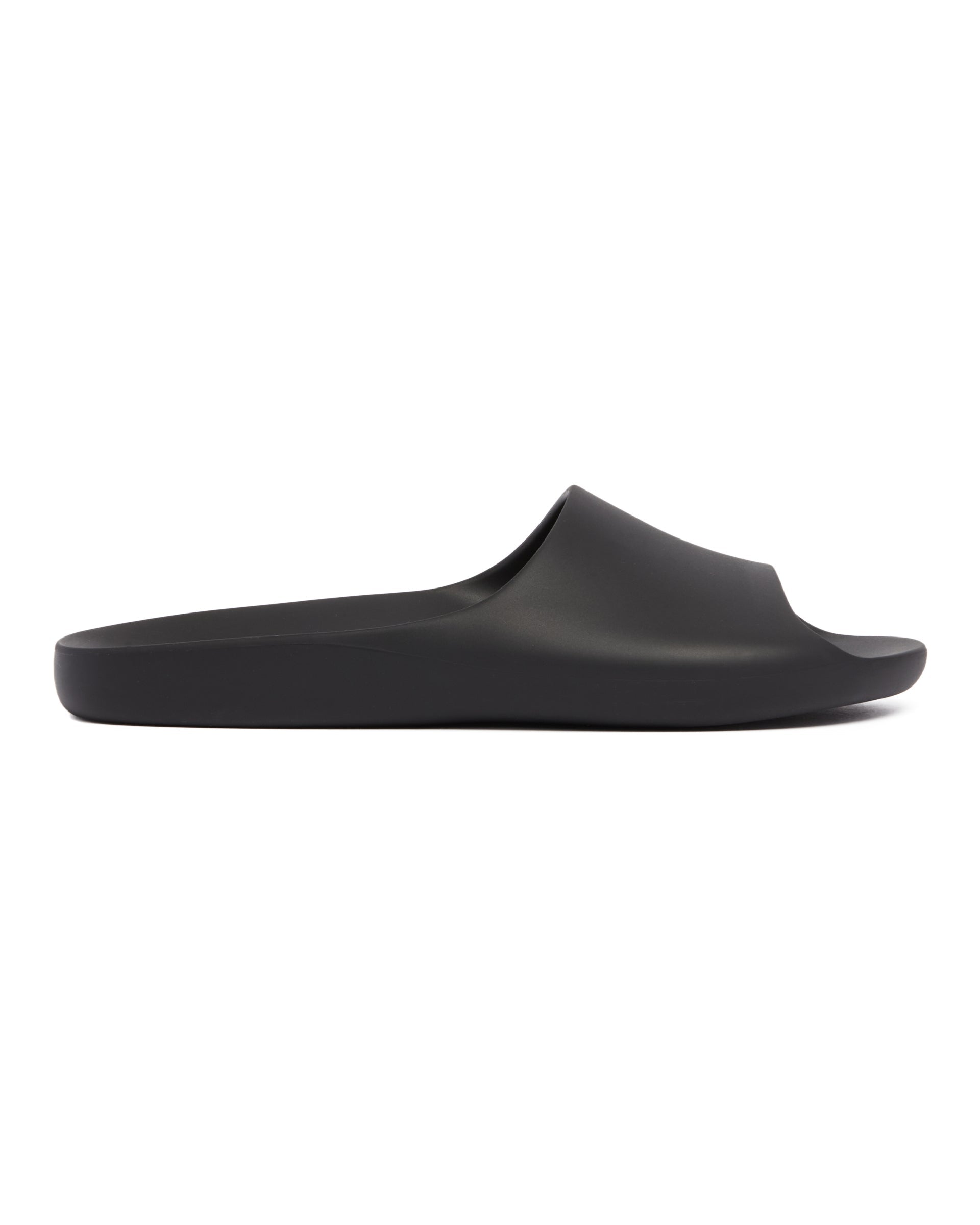 Оригінальна Black Ama Slip-On Rubber Sandals The row – вид ззаду