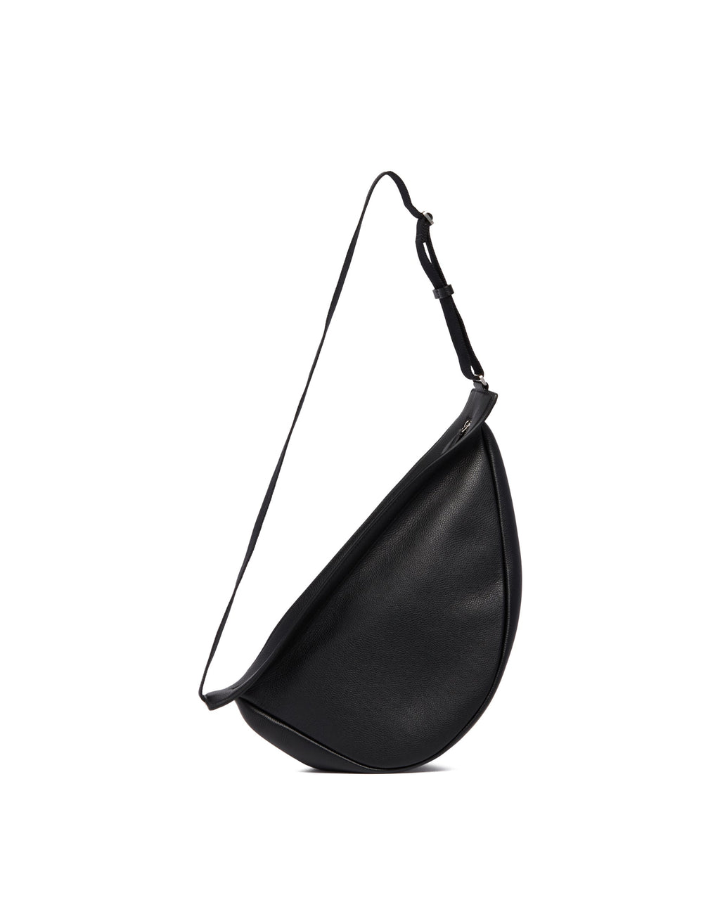 Black Slouchy Banana Bag The row оригінал – Купити в Україні – боковий вид