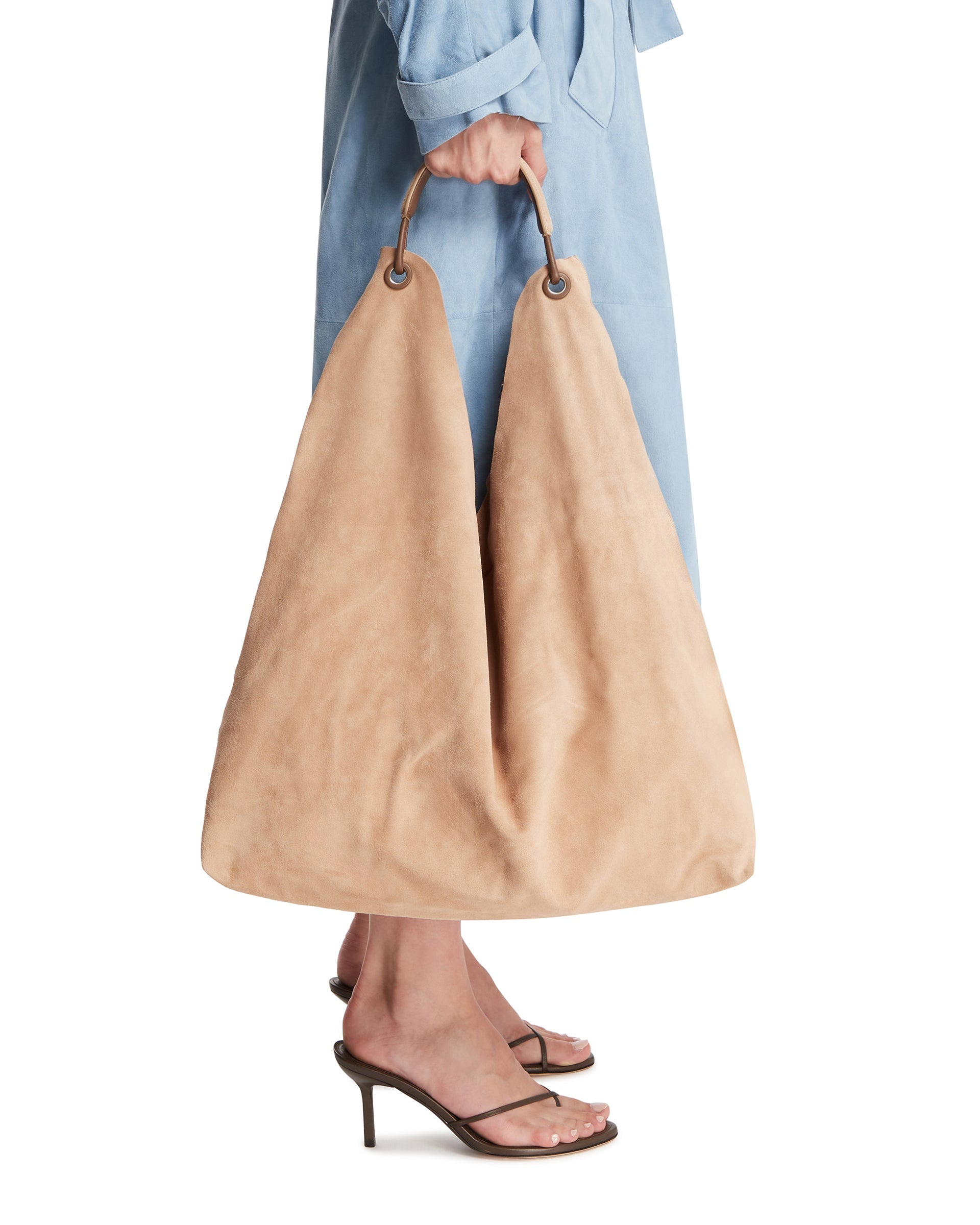 Beige Bindle Three Bag - THE ROW