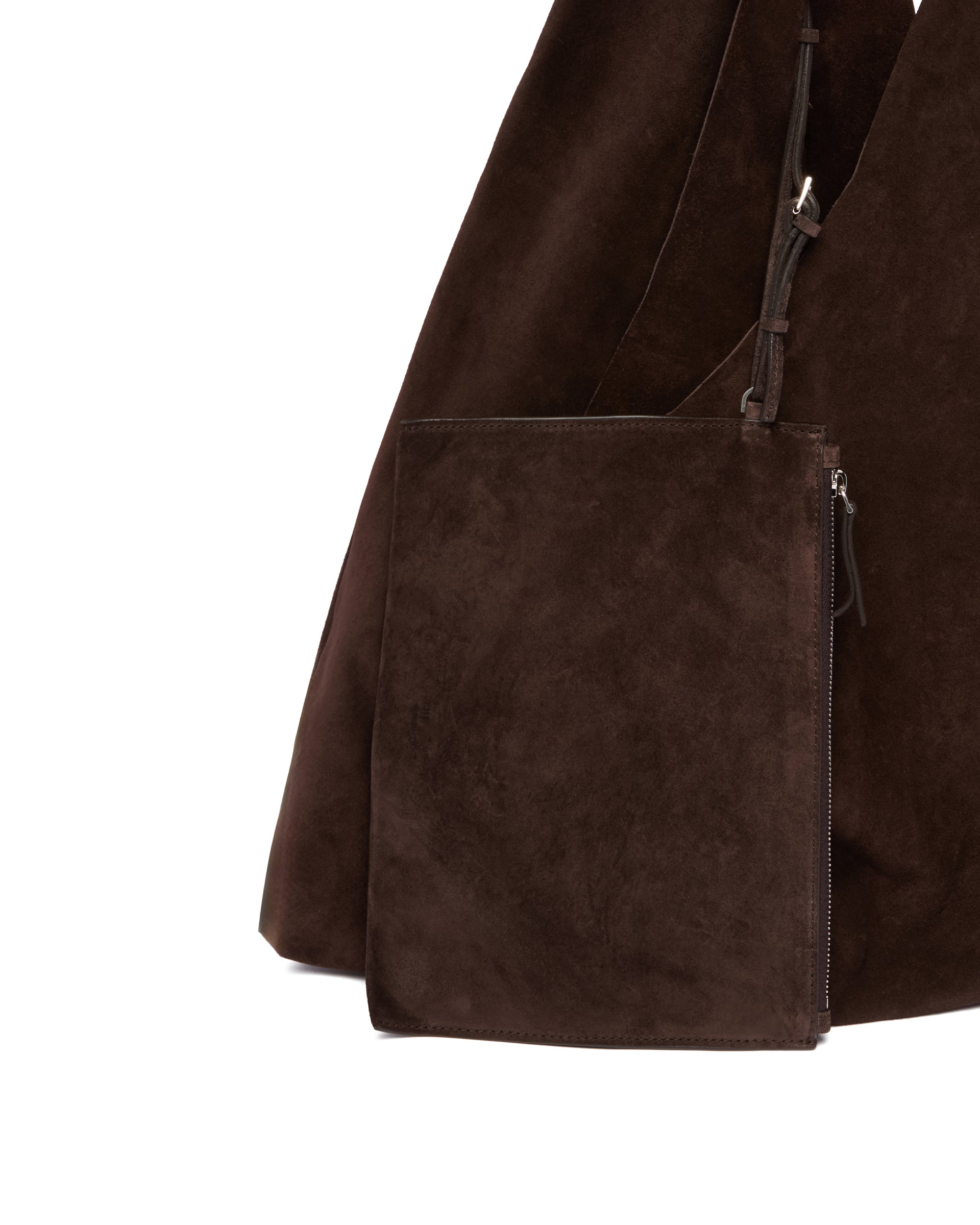 Brown Binfle Three Bag - THE ROW